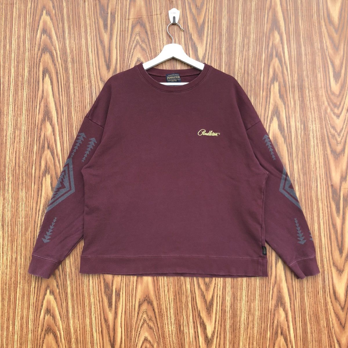 Pendleton Vintage Y2K Pendleton Navajo Art Pullover Sweatshirt Size US L / EU 52-54 / 3 - 5 Thumbnail