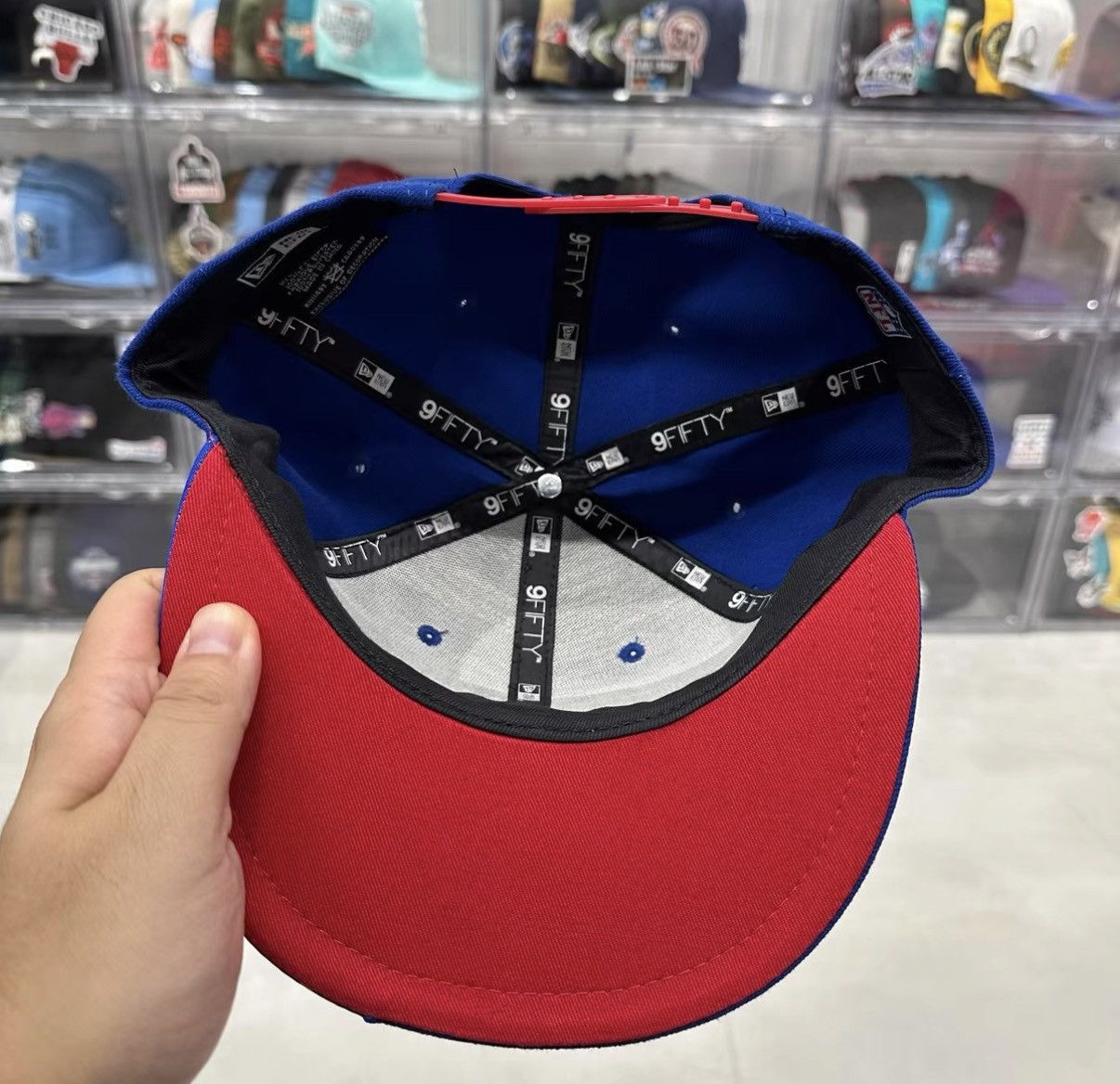 New Era New Era NFL New York Giants Flat Brim Baseball Cap J32 Size ONE SIZE - 4 Thumbnail