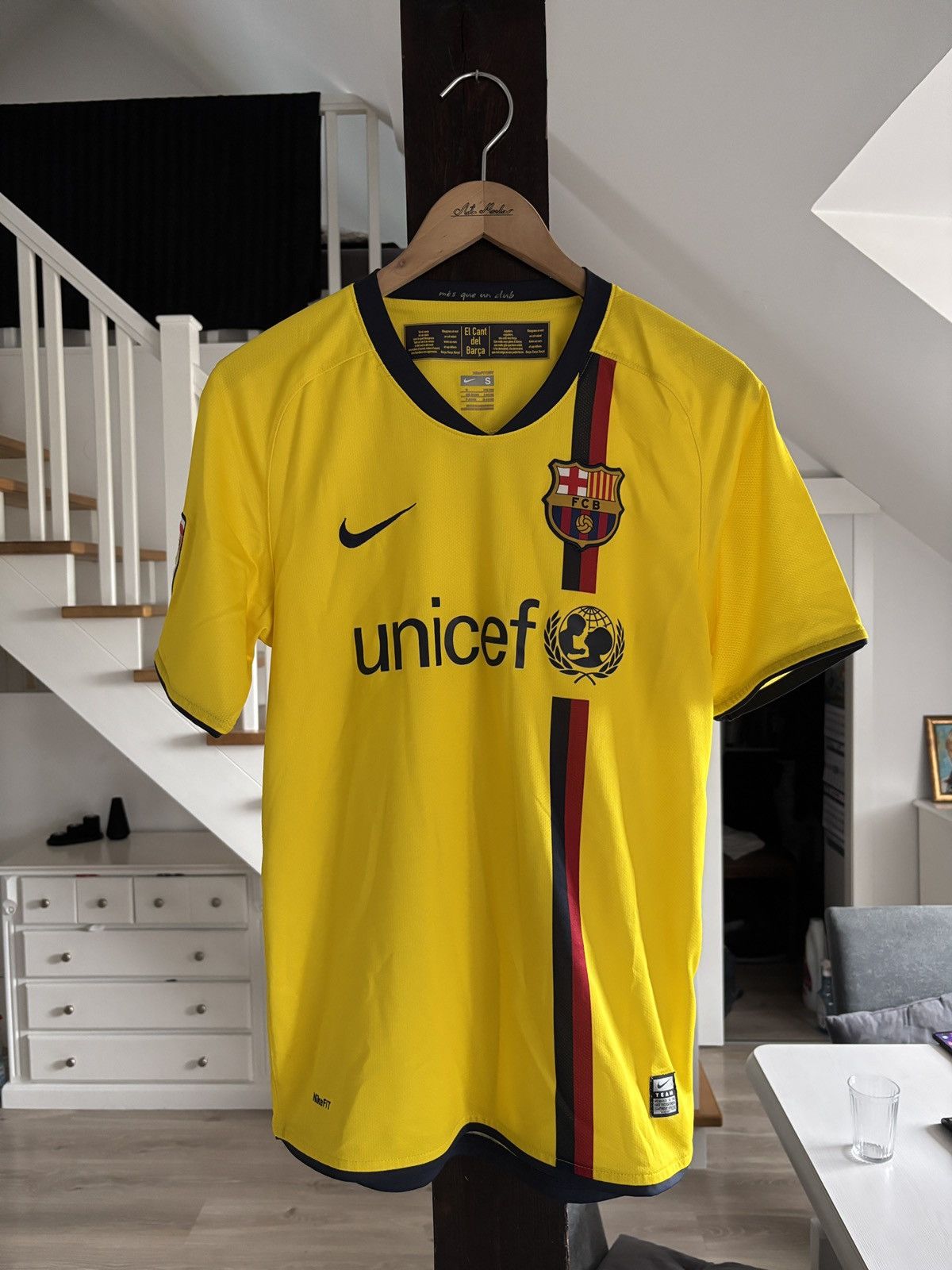 Nike Nike Barcelona Away Shirt 2008/09 Small Size US S / EU 44-46 / 1 - 1 Thumbnail