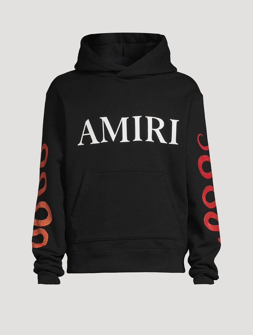 Amiri o1h1sh10525 Snake Hoodie in Black Size US M / EU 48-50 / 2 - 1 Thumbnail