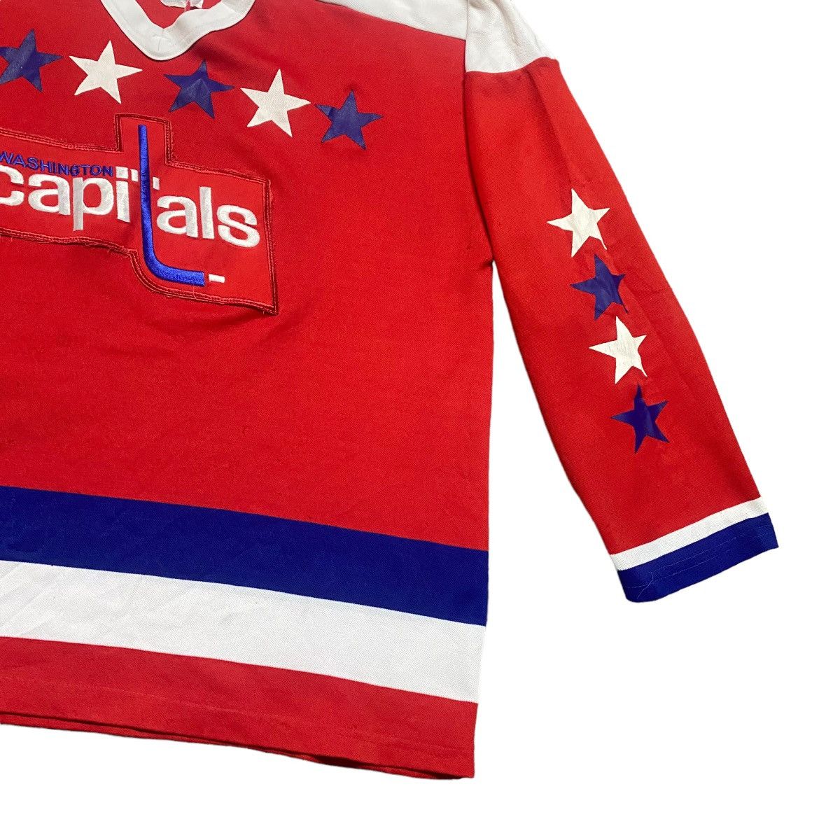 NHL Vintage 80s Washington Capitals Jersey Size US M / EU 48-50 / 2 - 5 Thumbnail
