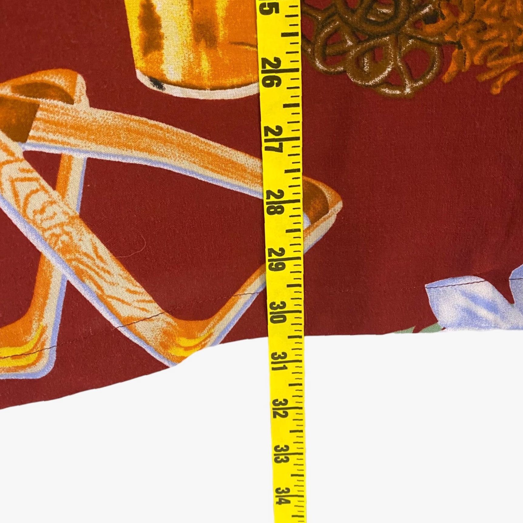 Vintage VINTAGE KINGSIZE Hawaiian Shirt 3X Red Mens Short Sleeve Button-Up Collared Billiards & Booze Theme Size US XXL / EU 58 / 5 - 7 Thumbnail