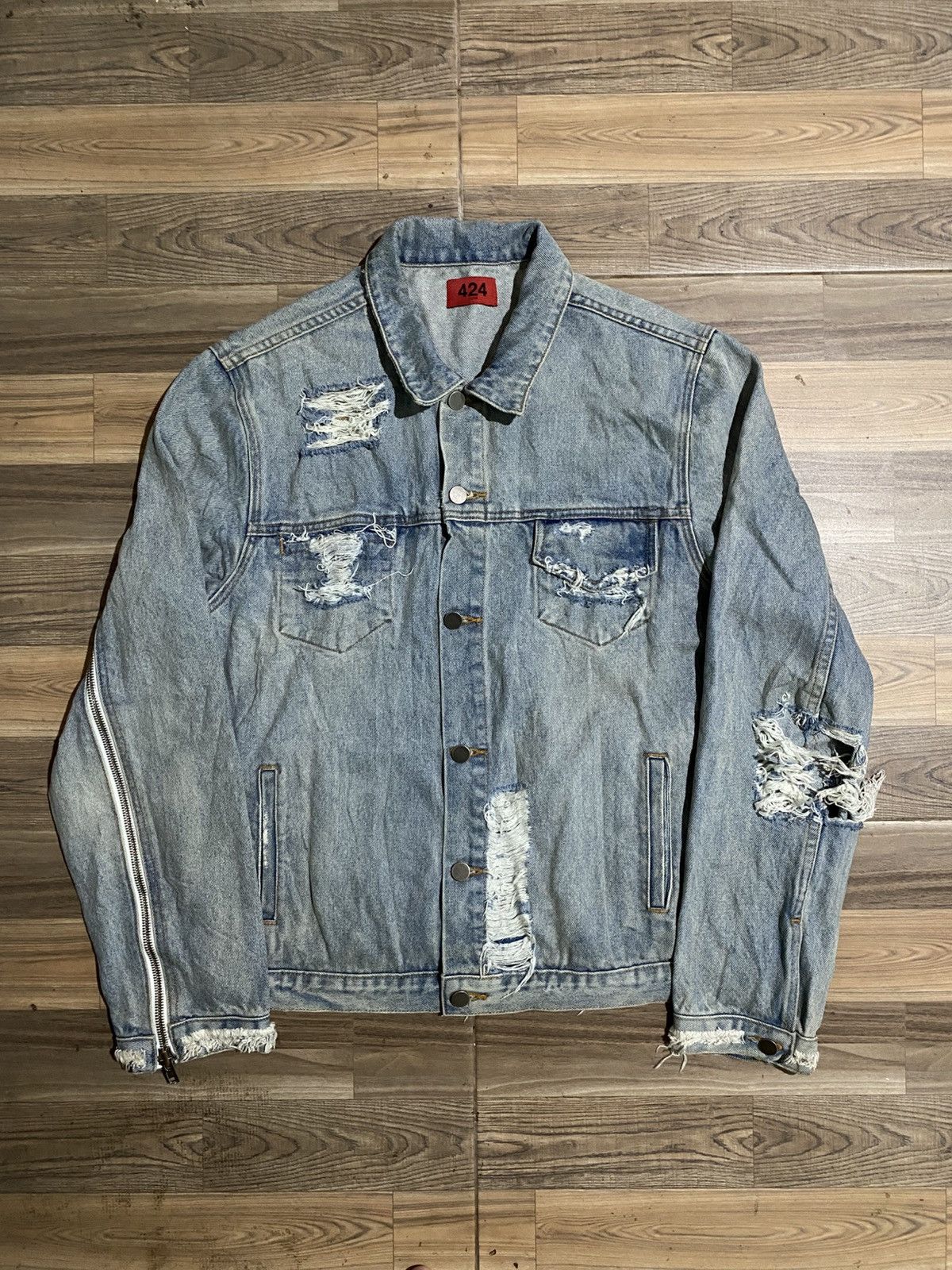 Men's 424 On Fairfax Denim Jackets | Grailed