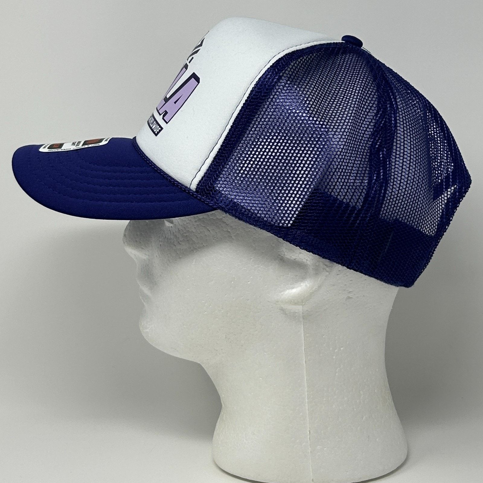 Otto Viola Brands Worldwide Trucker Hat Cap Purple Cannabis Weed Size ONE SIZE - 6 Thumbnail