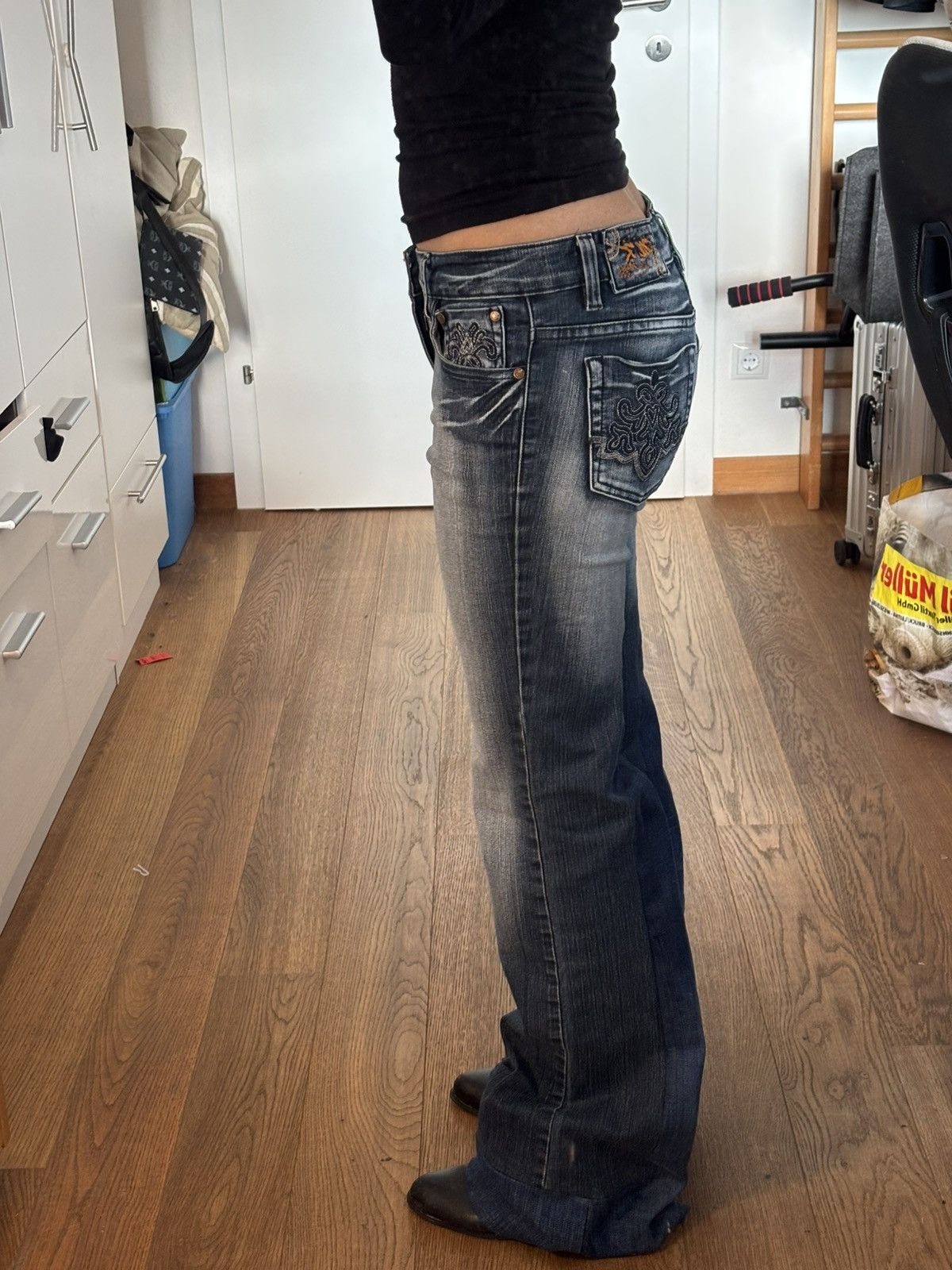 Other Cuatommade flared pants jeans Size 26" / US 2 / IT 38 - 2 Thumbnail