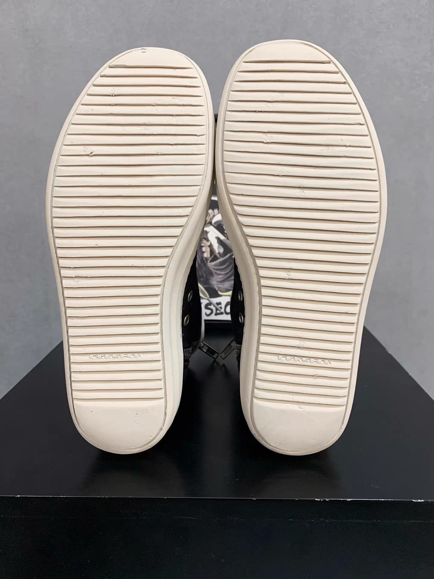 Rick Owens Rick Owens Canvas High-Top Big Converse K34 Size US 8.5 / EU 41-42 - 8 Thumbnail
