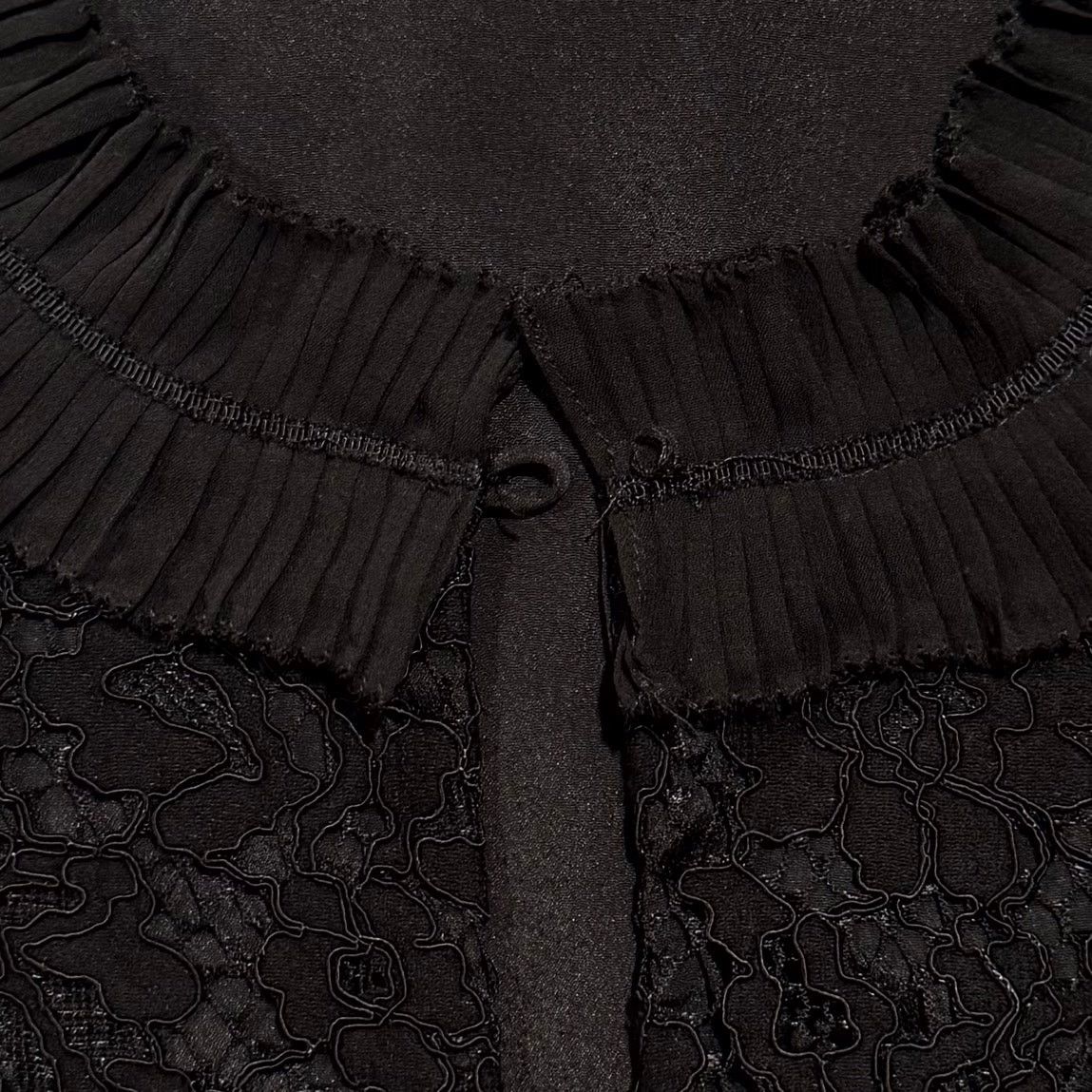 J.Crew NWT J Crew Lace Top Black Floral Sleeveless M Quiet Luxury Size M / US 6-8 / IT 42-44 - 7 Thumbnail