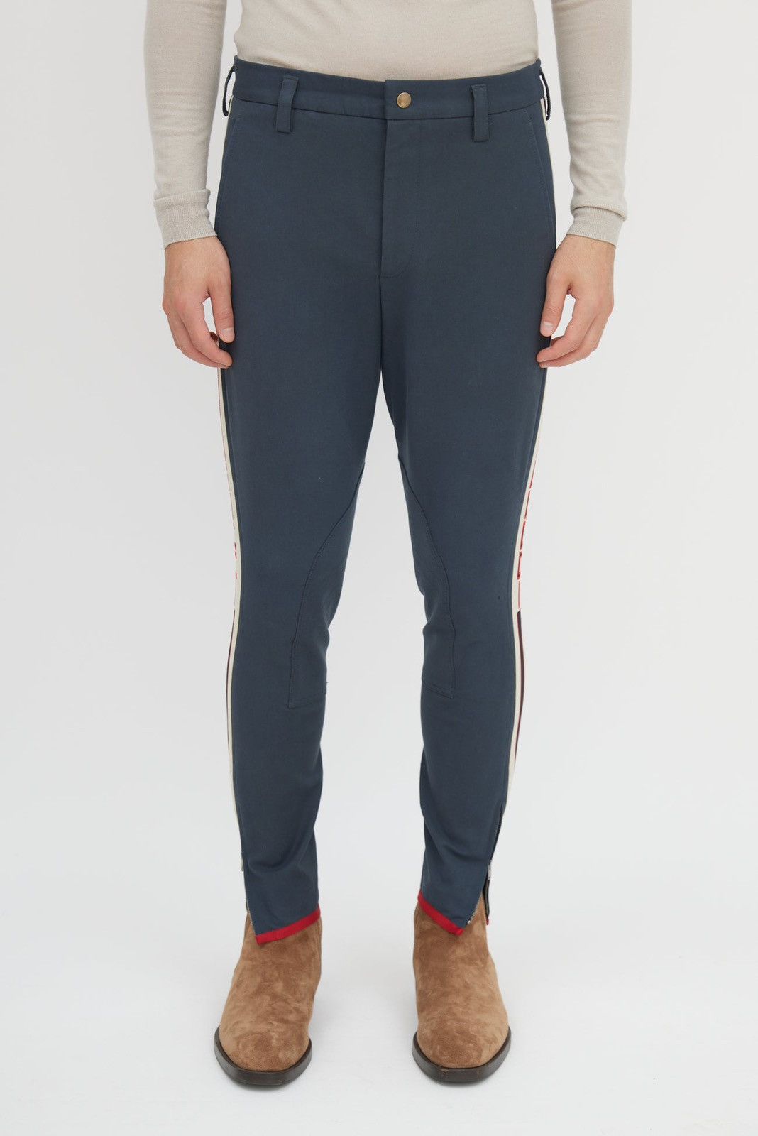 Gucci Gucci Side Striped Stretch Trouser Joggers Size US 32 / EU 48 - 13 Thumbnail