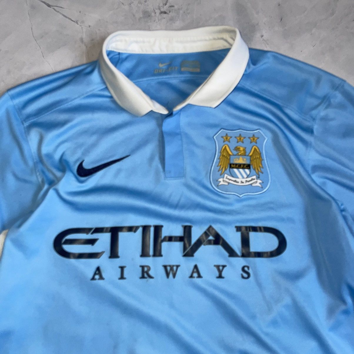 Nike Nike Manchester City FC Vintage Jersey Size US L / EU 52-54 / 3 - 2 Thumbnail