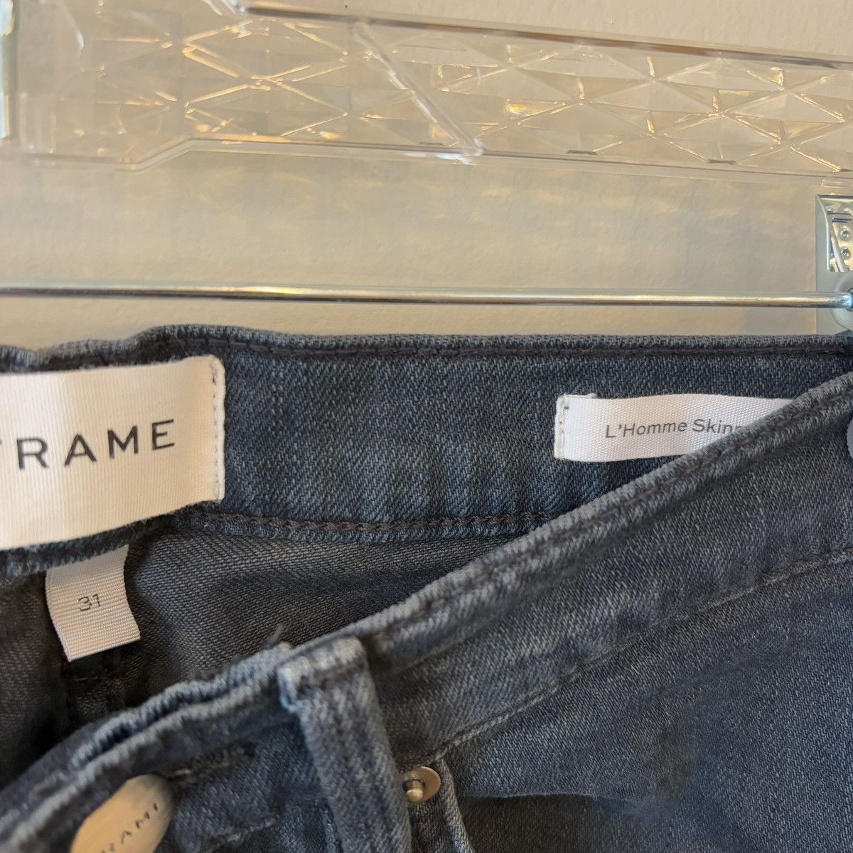 Frame FRAME Men's L'Homme Skinny - Placid 31 Size US 31 - 6 Thumbnail