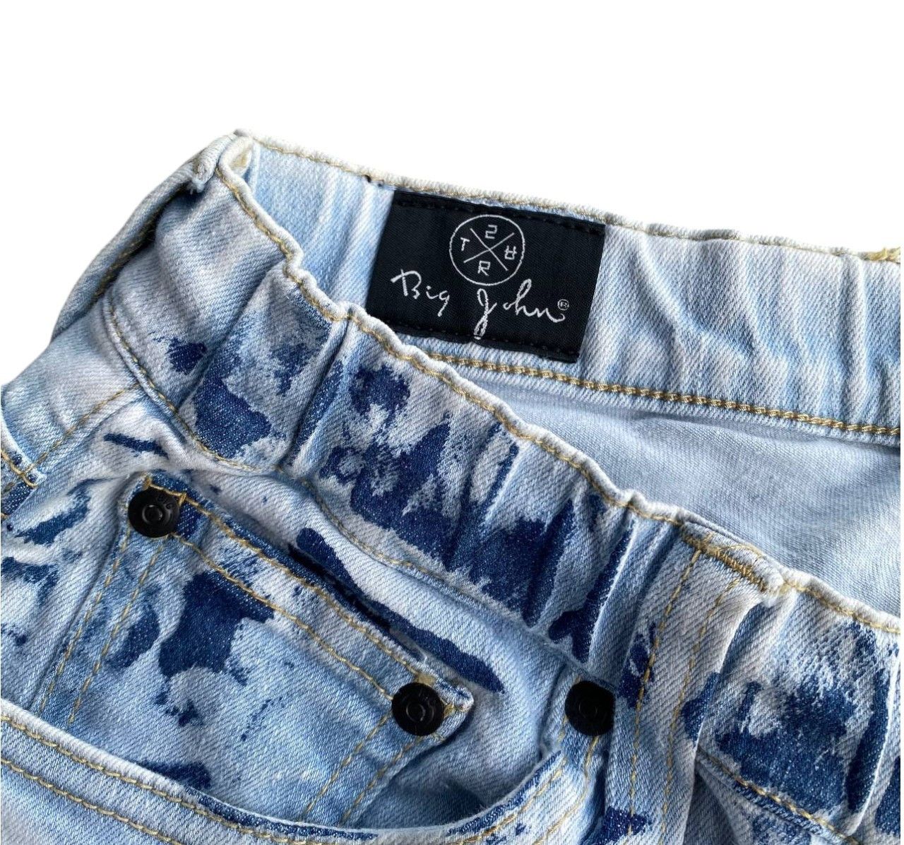 Big John × KOJIMA GENES × Kazuki Kuraishi KOJIMA KURASHIKI JAPAN X BIG JOHN PAINTED ANKLE CUT PANT Size US 28 / EU 44 - 7 Thumbnail