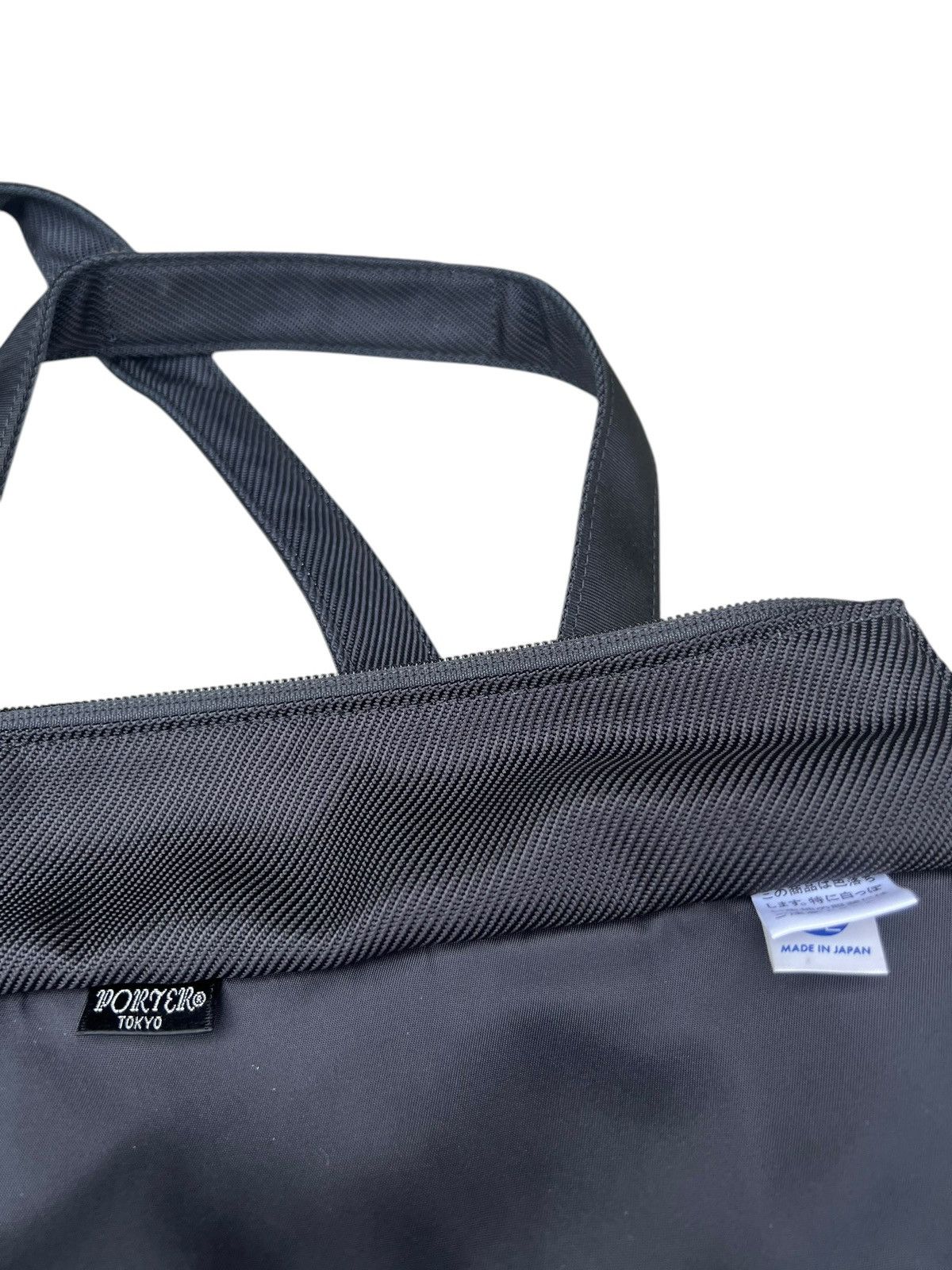 Porter Distressed Porter Yoshida Waxed Military Style Tote Bag Size ONE SIZE - 16 Thumbnail