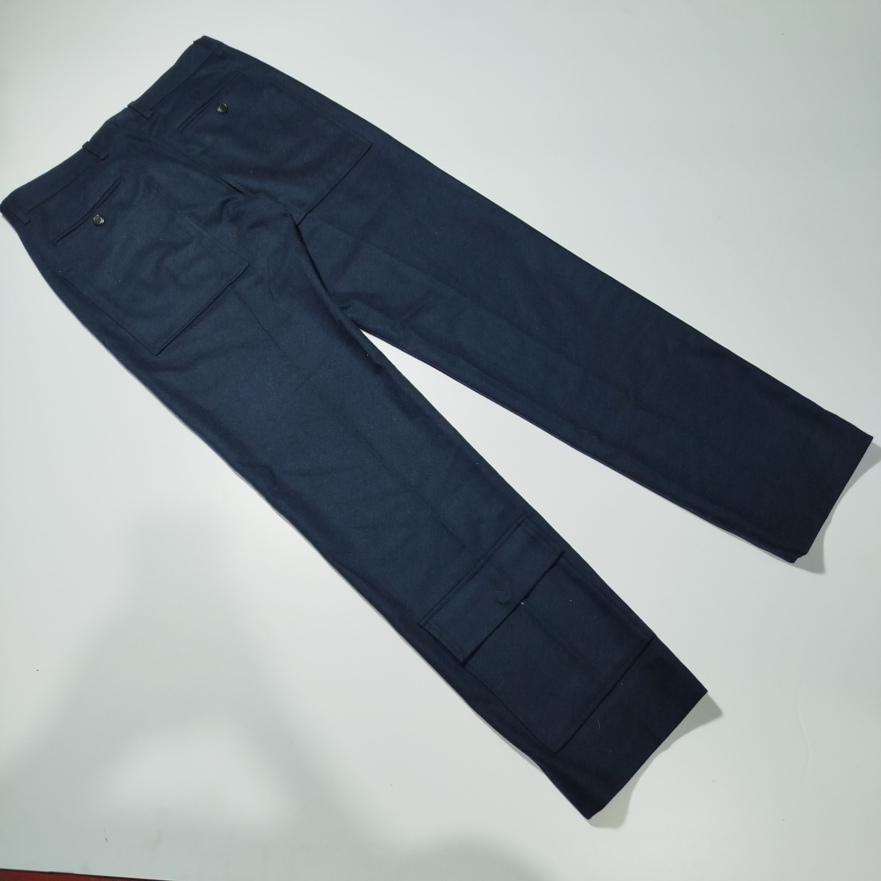 Dolce & Gabbana D&G WOOL DOUBLE KNEE PANTS MULTIPLE POCKETS Size US 30 / EU 46 - 1 Thumbnail