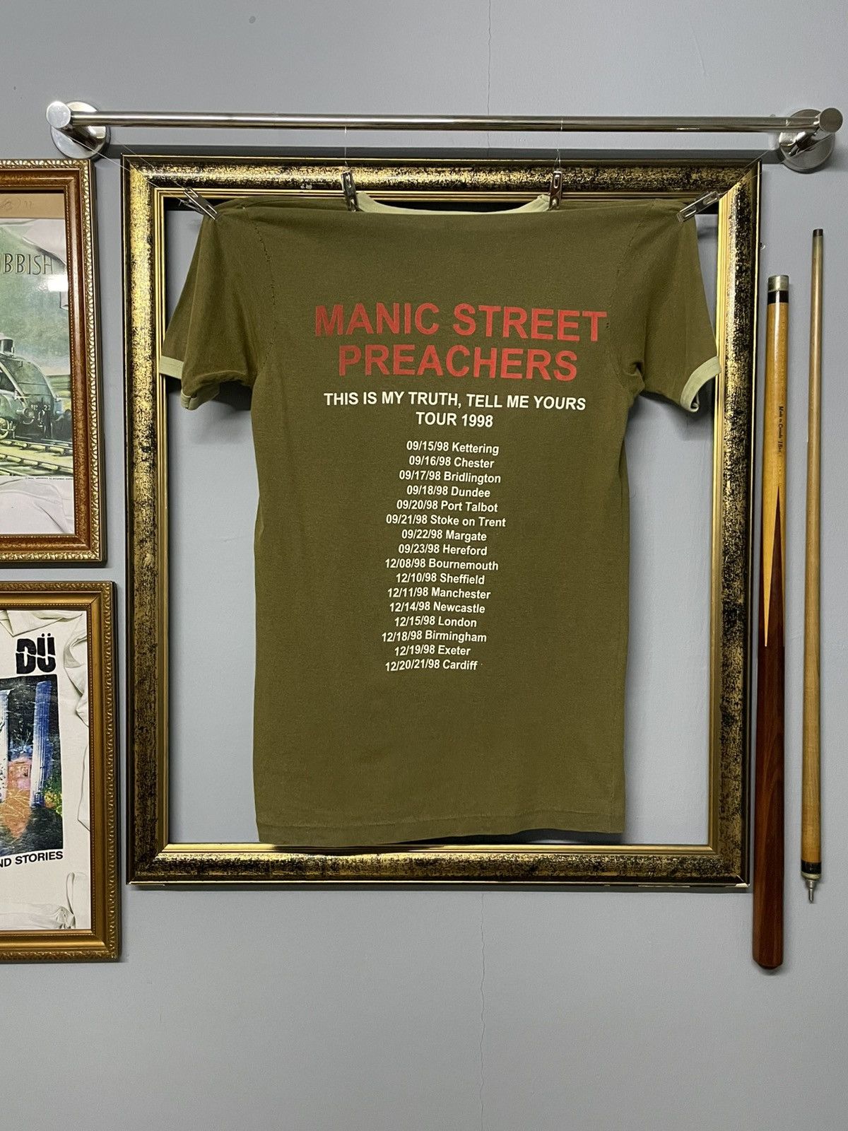 Vintage Vintage 1998 Manic Street Preachers This Is MY Truth Og Tee Size US S / EU 44-46 / 1 - 13 Thumbnail