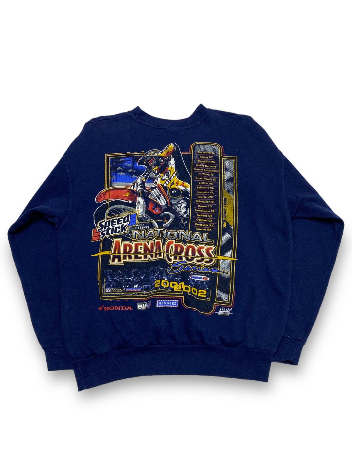 Formula 1 Vintage FORMULA USA Bike Racing 2002 Sweatshirt Size US M / EU 48-50 / 2 - 1 Thumbnail