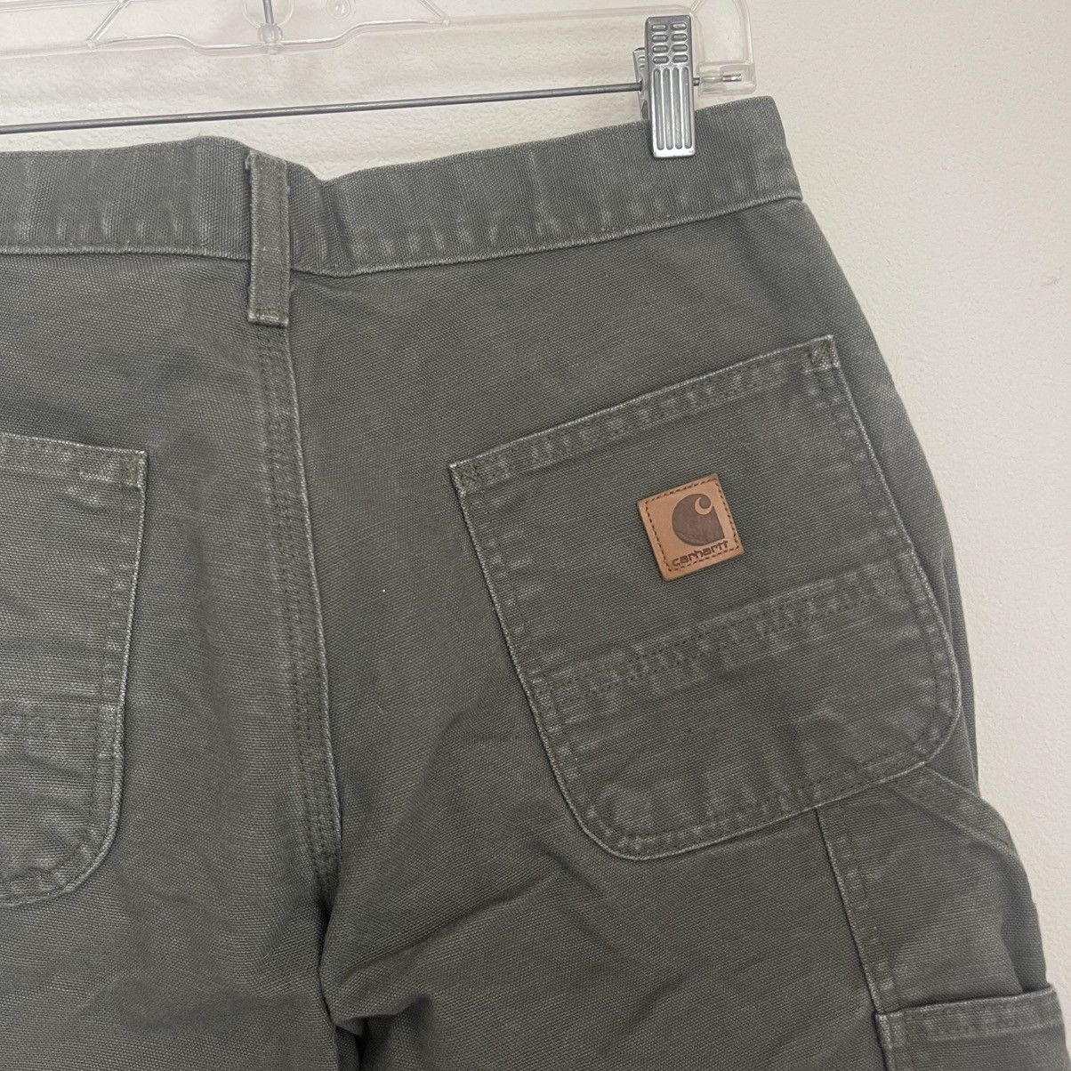 Carhartt Carhartt Washed Army Green 8 Pocket Pants Size US 30 / EU 46 - 4 Thumbnail