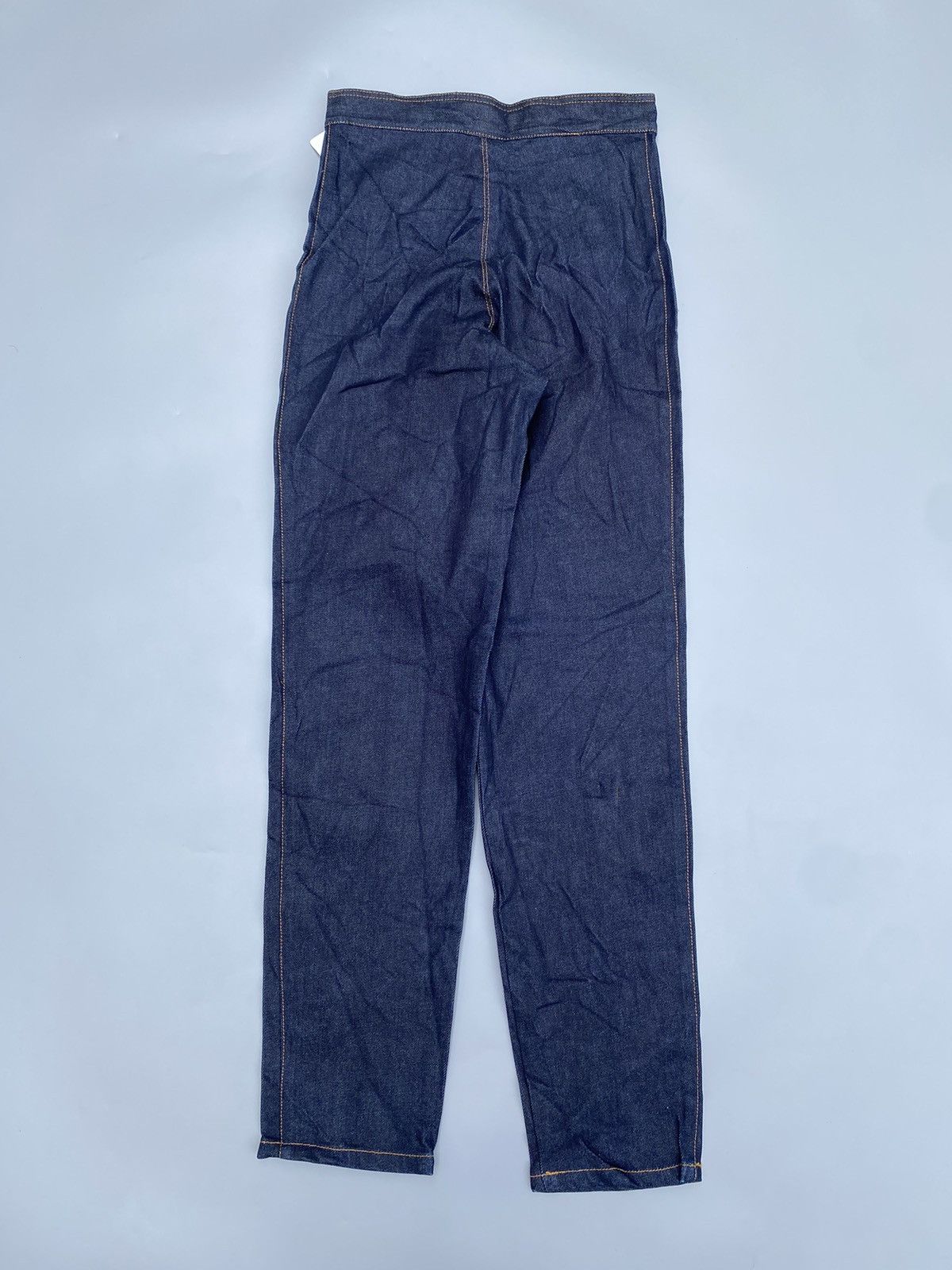 Jean Paul Gaultier S/S 1993 Rare Junior Gaultier- Tri-Closure Andro Jeans Size US 30 / EU 46 - 8 Thumbnail