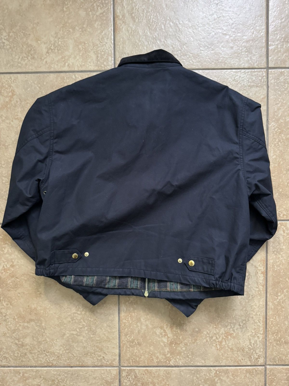 Kapital Kountry Kapital Navy Waxed Chore Jacket Size US XL / EU 56 / 4 - 3 Thumbnail