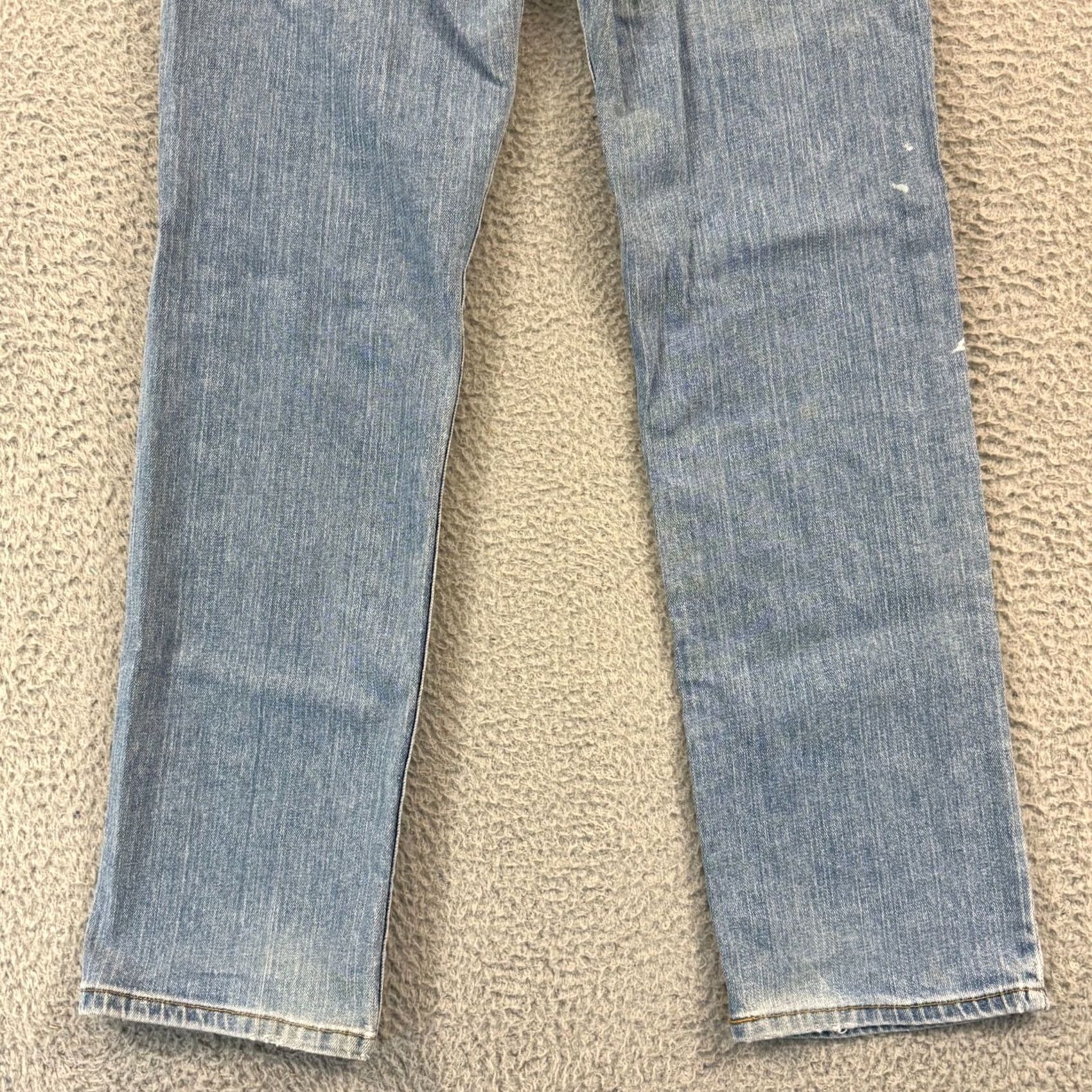 Levi's VTG Levi's 505 Jeans Womens 10M Blue Button Mid Rise 32x30 Straight Leg Denim Y2K Size 32" / US 10 / IT 46 - 3 Thumbnail
