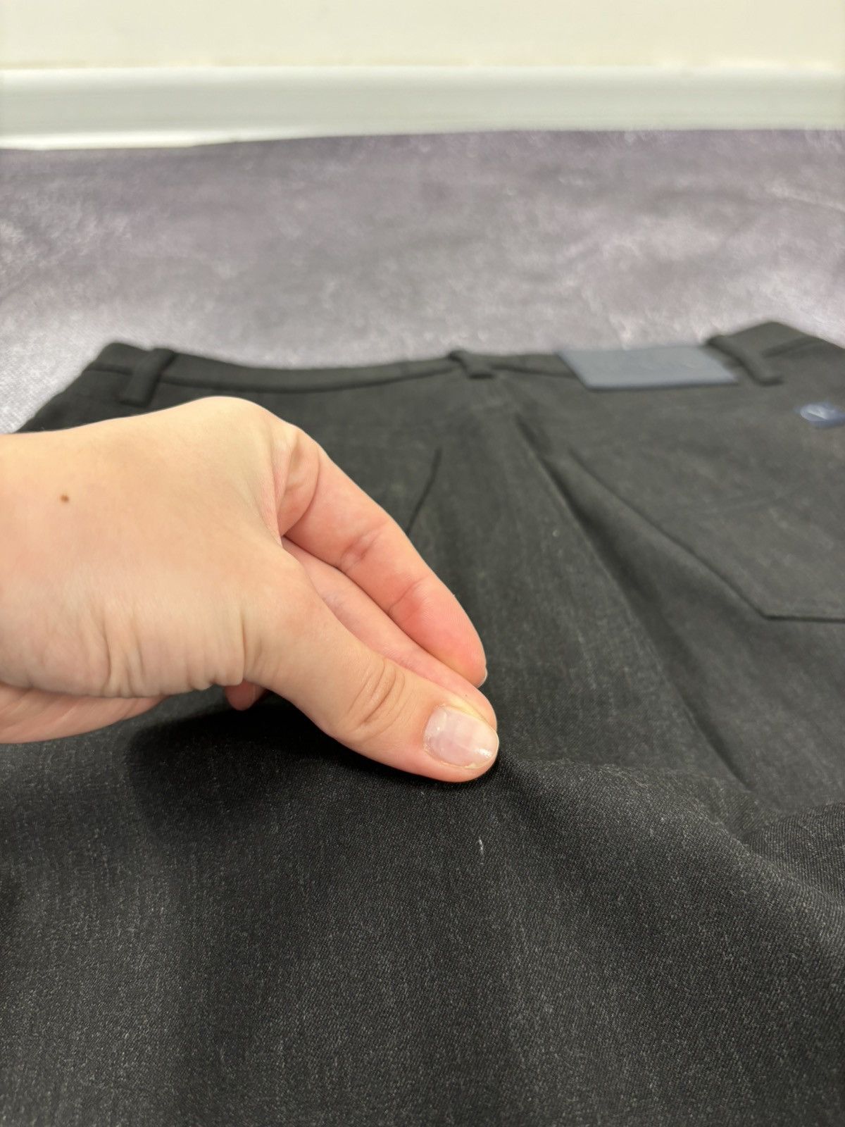 Valentino Vintage Valentino Women’s Straight Fit Black Pants Trousers Size 30" / US 8 / IT 44 - 14 Thumbnail