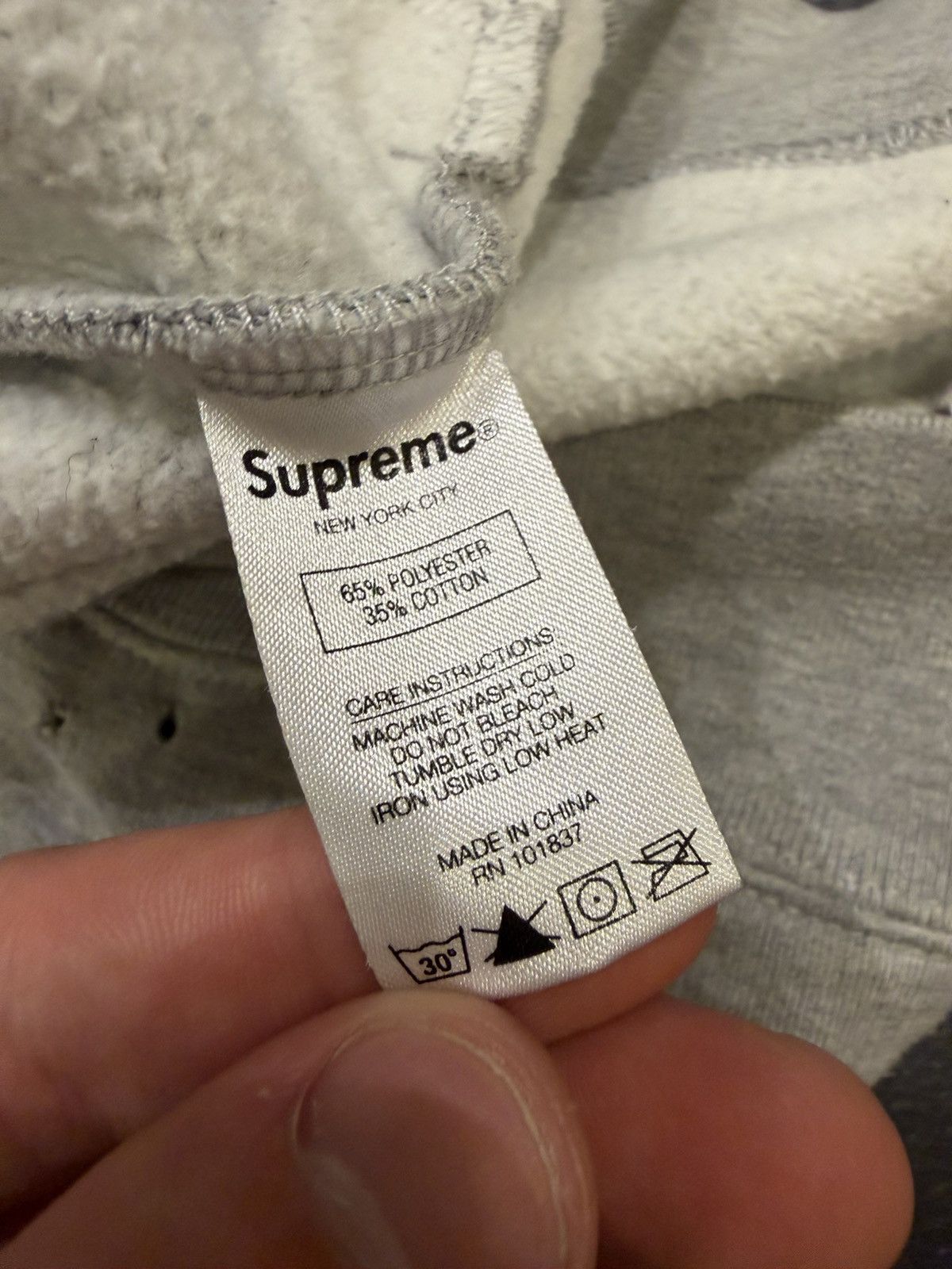 Supreme Supreme Laser Cut Out S Hoodie Size US L / EU 52-54 / 3 - 5 Thumbnail