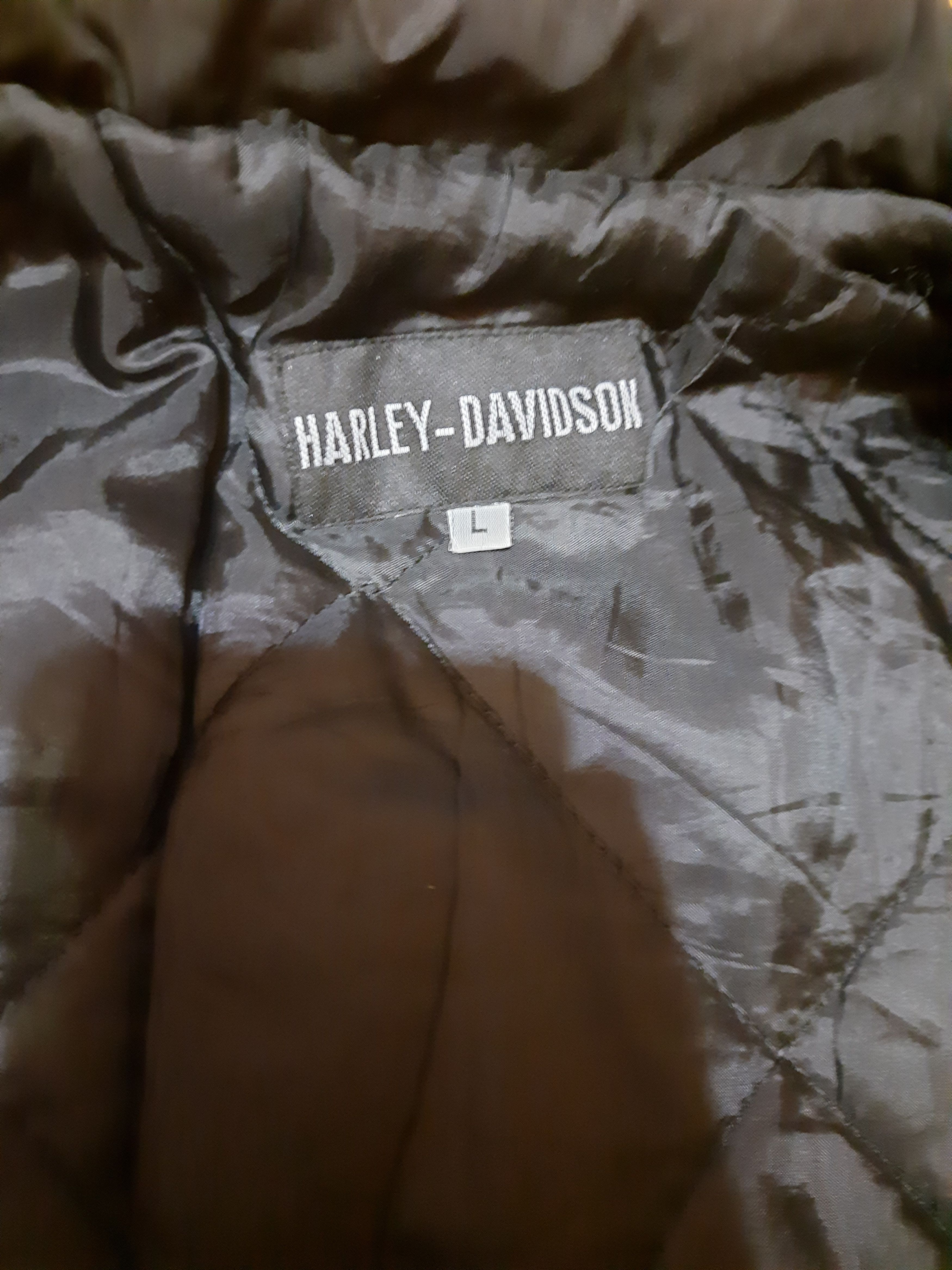 Harley Davidson Harley Davidson Chopper Vintage Bomber Parka Light Jacket Size US L / EU 52-54 / 3 - 11 Thumbnail