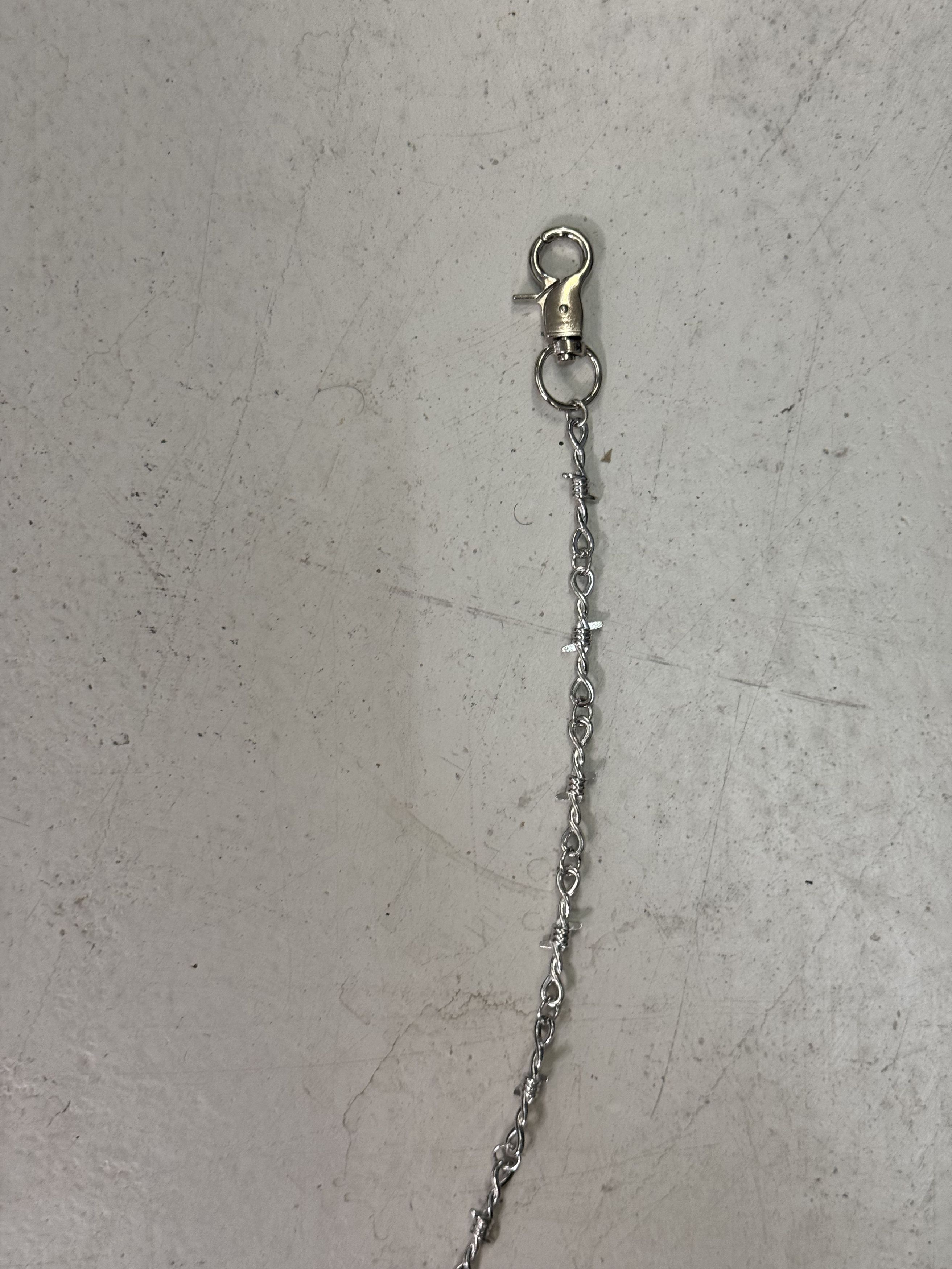Jewelry barbed wire wallet chain Size ONE SIZE - 3 Thumbnail