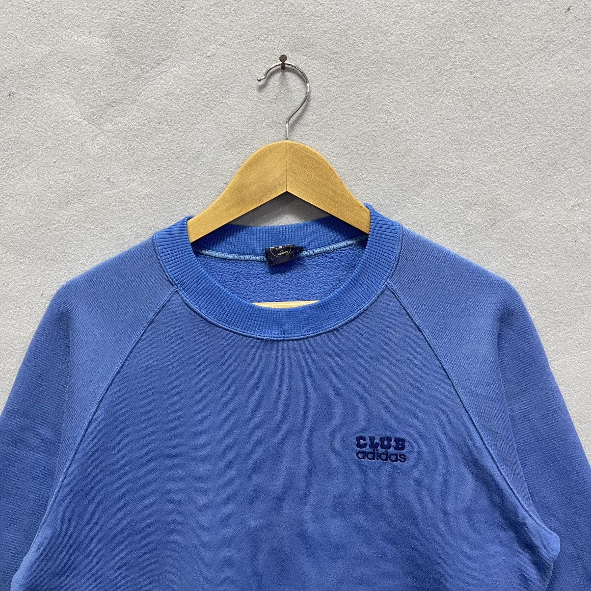 Adidas Vintage Late 80s–Early 90s adidas CLUB Crewneck Sweatshirt Size US L / EU 52-54 / 3 - 2 Thumbnail