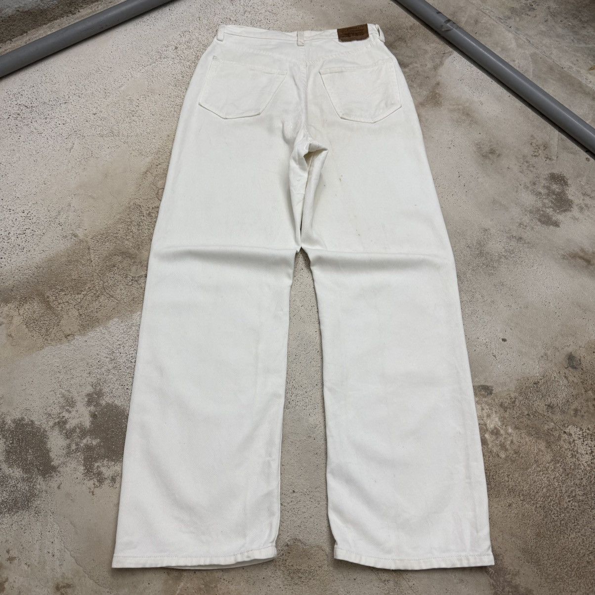Levi's Vintage 96’s Levis Wide Straight Japan Stretch Denim Pants Size 30" / US 8 / IT 44 - 2 Thumbnail