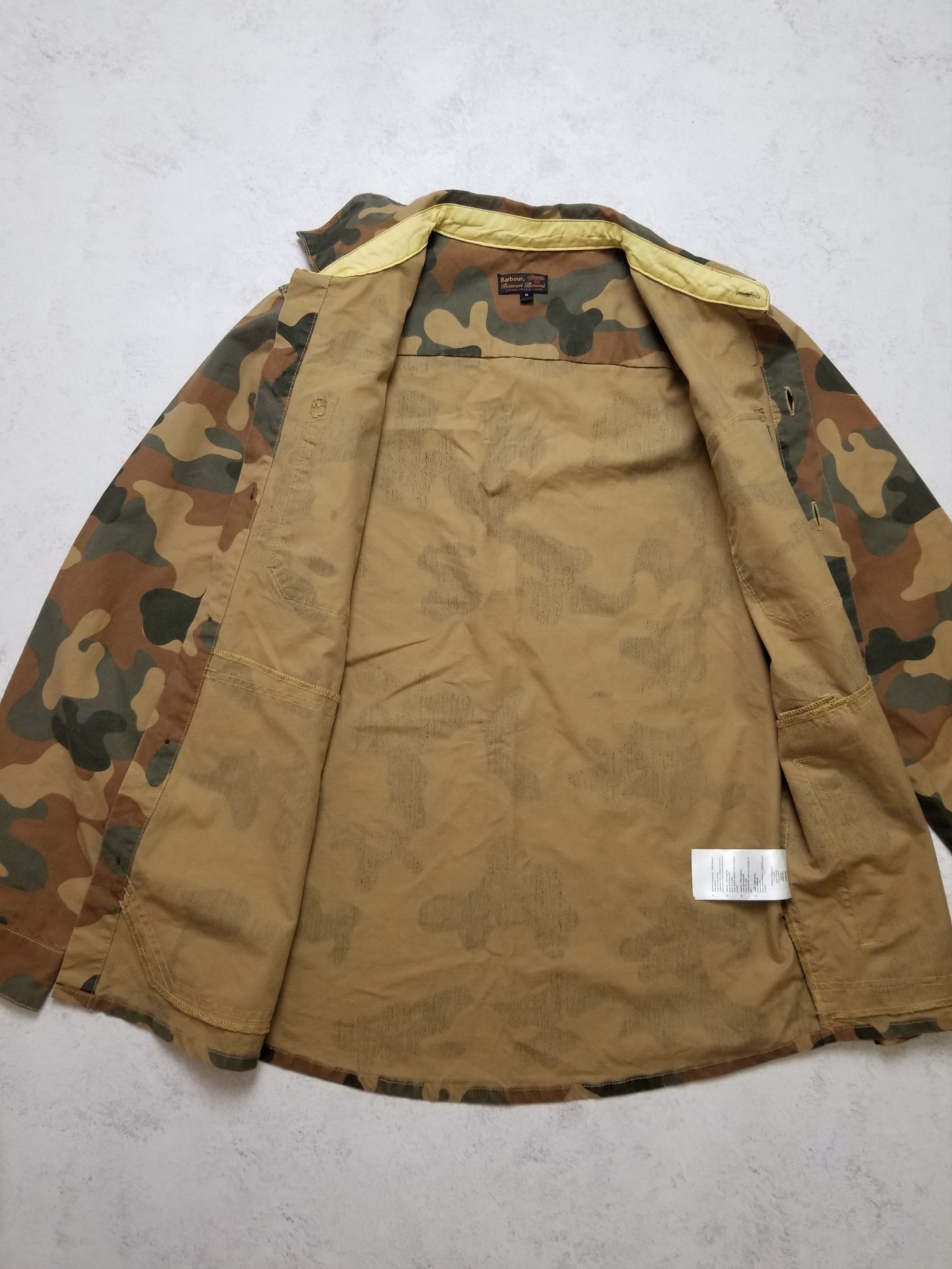 Barbour Barbour Haritage Camouflage Heavy Overshirt Cotton Jacket Size US M / EU 48-50 / 2 - 3 Thumbnail