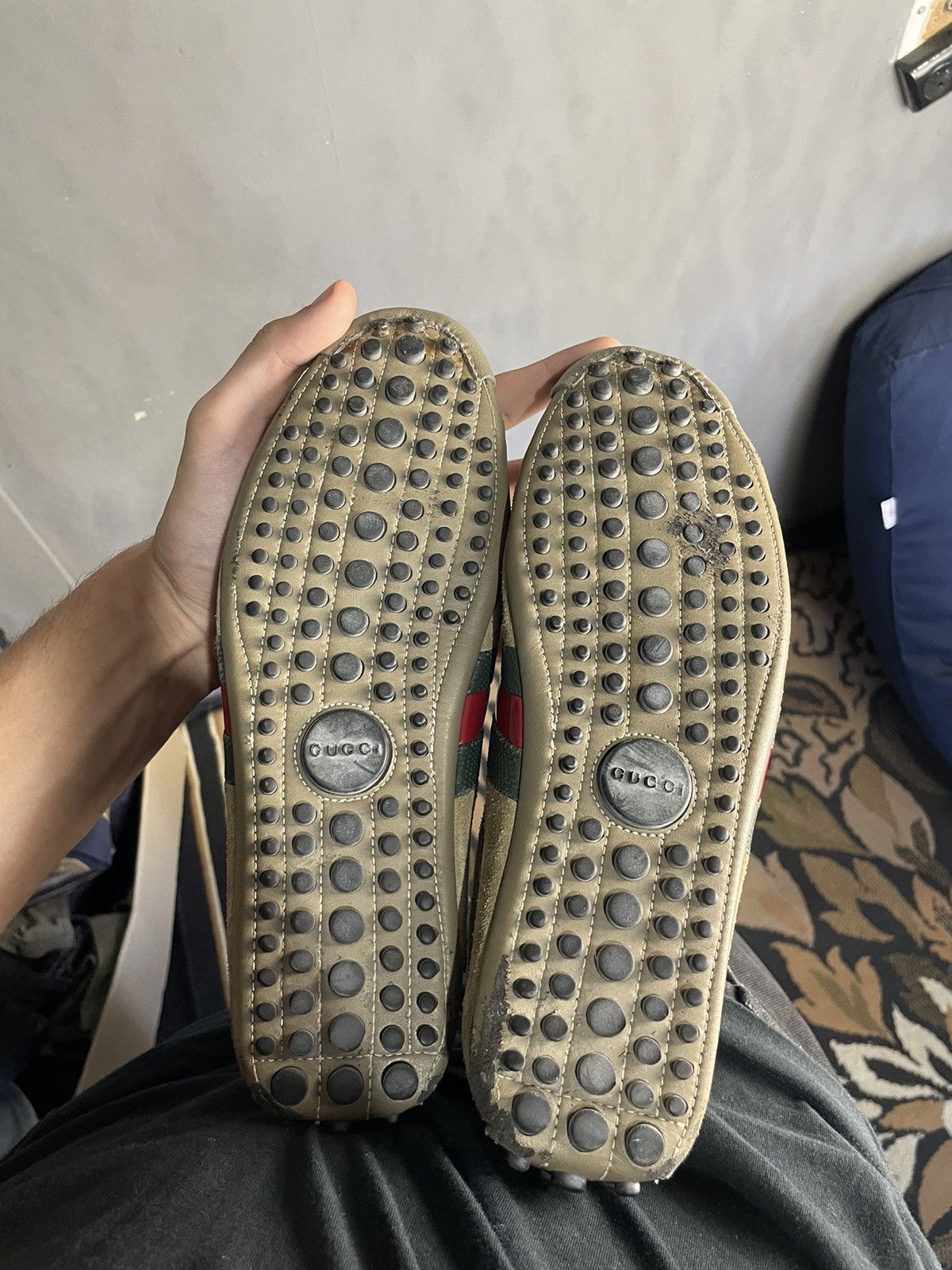 Gucci Gucci beige Sneaker GG US7 Size US 7 / EU 40 - 8 Thumbnail
