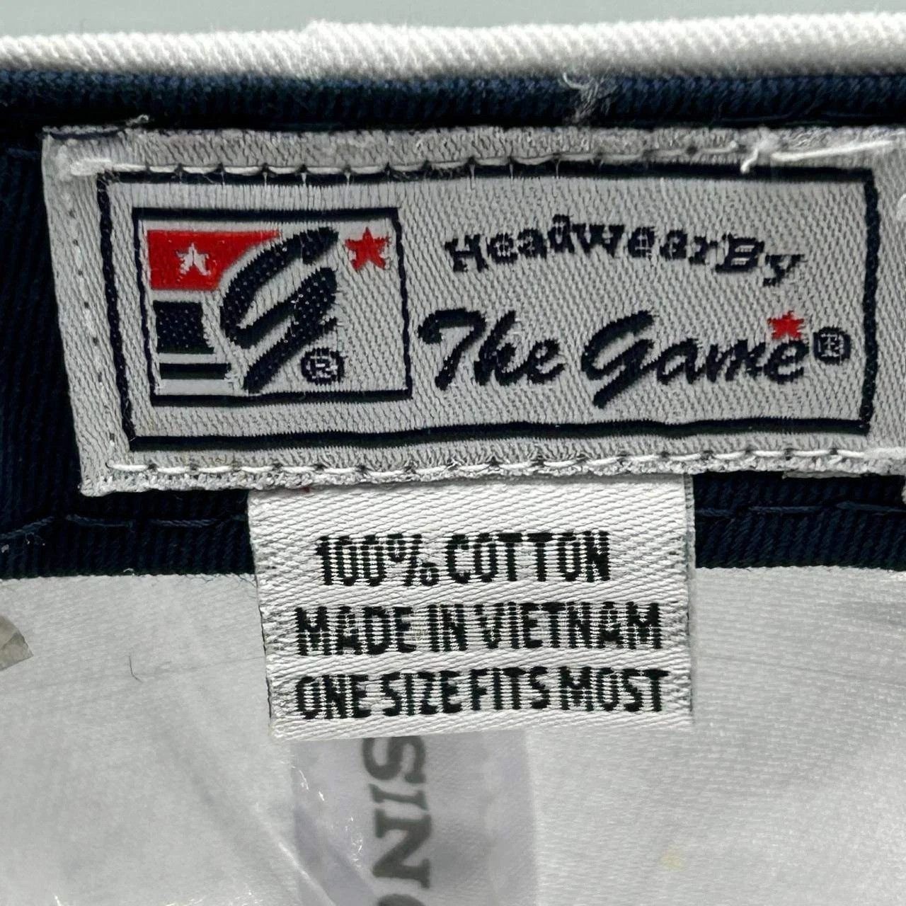 The Game Vintage Ole Miss Rebels Hat Men NCAA Snap Back Cotton Size ONE SIZE - 3 Thumbnail
