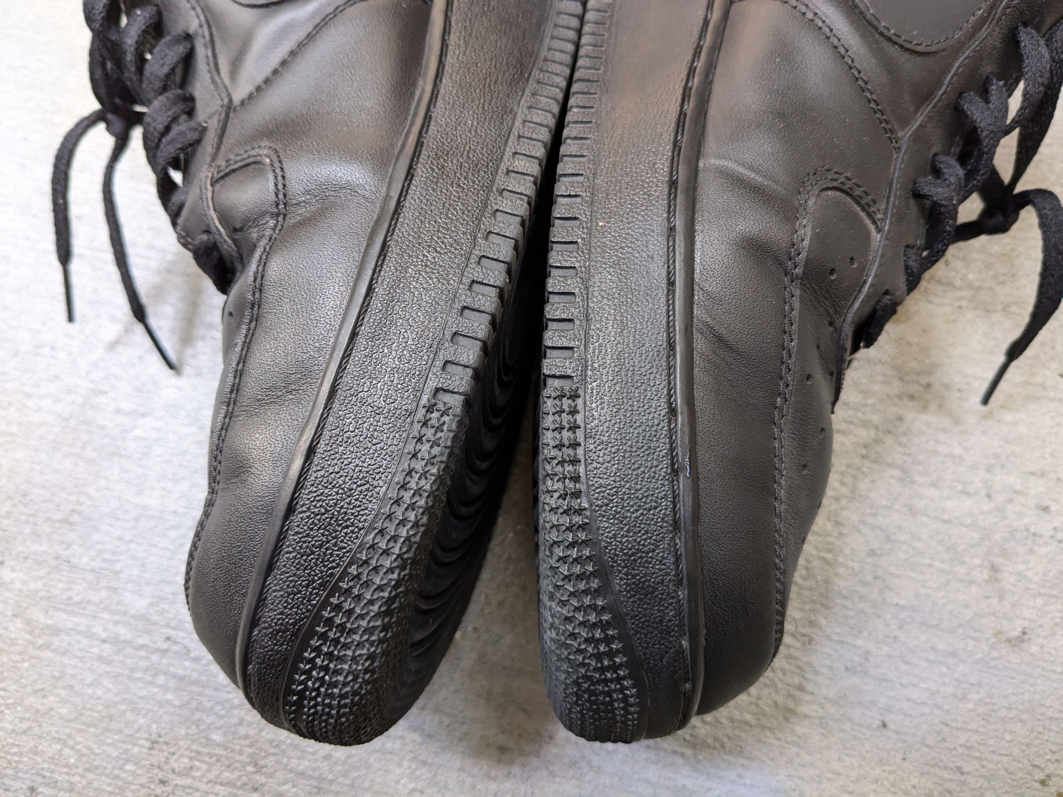 Nike Air Force 1 '07 Triple Black Low Leather 315122-001