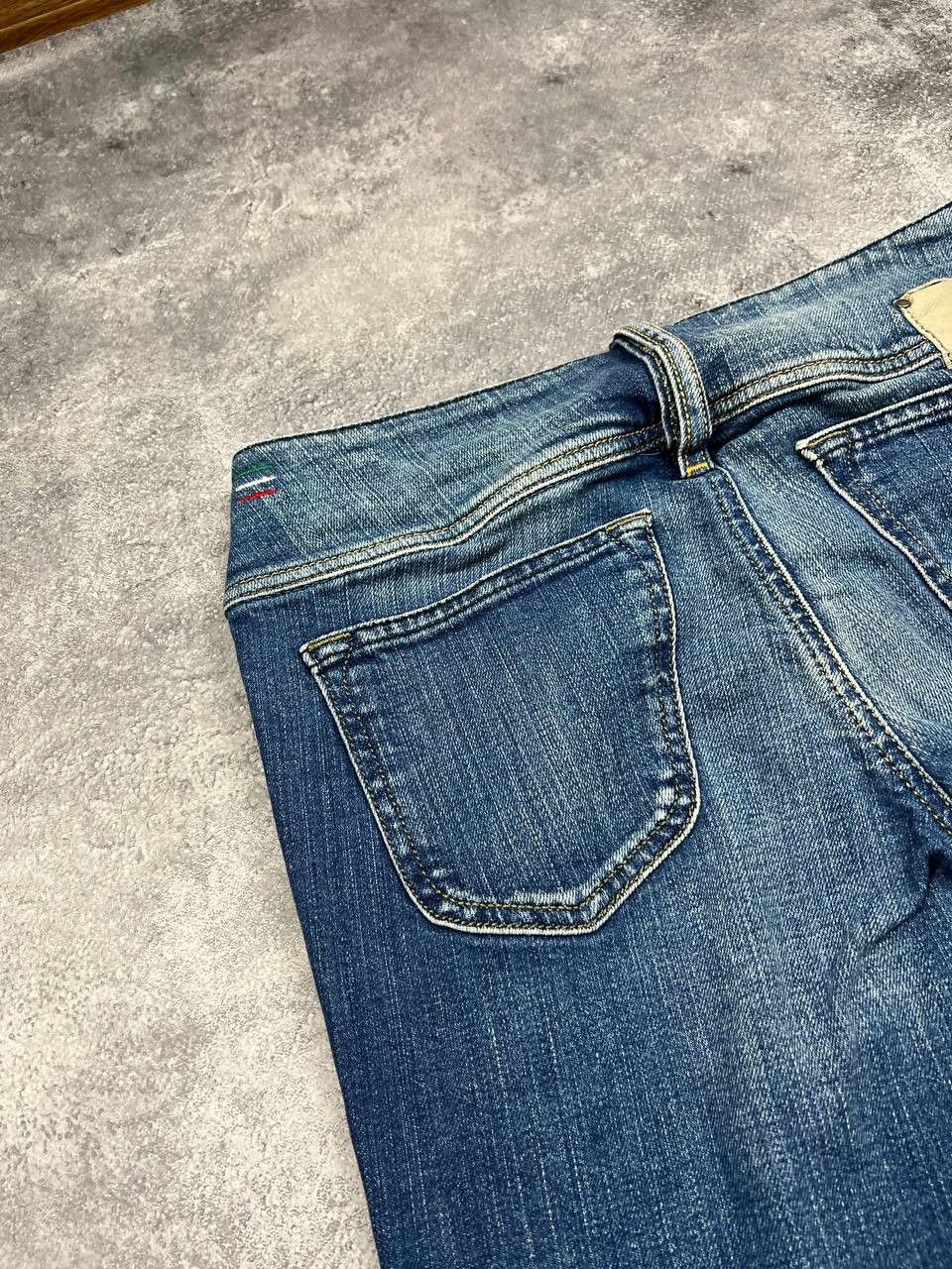Diesel Vintage Diesel Jeans Flared Distressed Y2K Avant Garde Denim Size 32" / US 10 / IT 46 - 16 Thumbnail