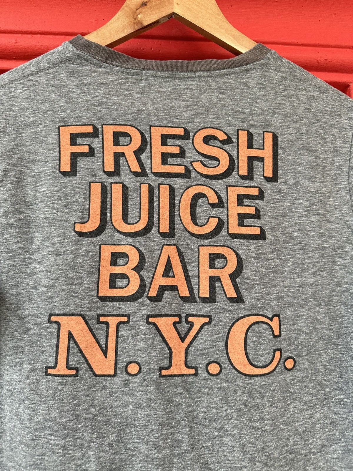 Hysteric Glamour Hysteric Glamour Fresh Juice Bar NY Raglan Tee Size US S / EU 44-46 / 1 - 4 Thumbnail