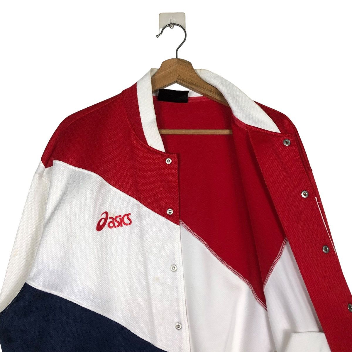 Japanese Brand 🔥VINTAGE BOMBER JACKET ASICS JAPAN BIG LOGO Size US M / EU 48-50 / 2 - 14 Thumbnail