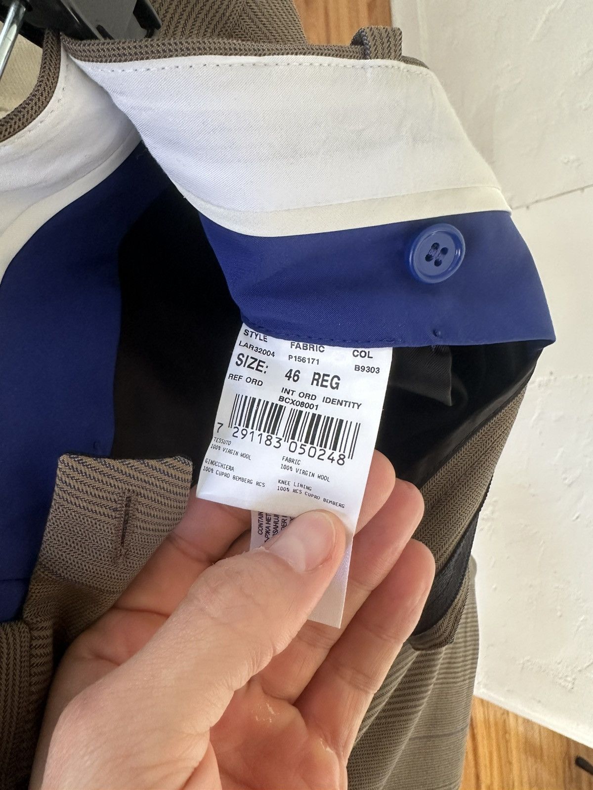 Burberry Worn only twice Burberry suit Size 46R - 3 Thumbnail