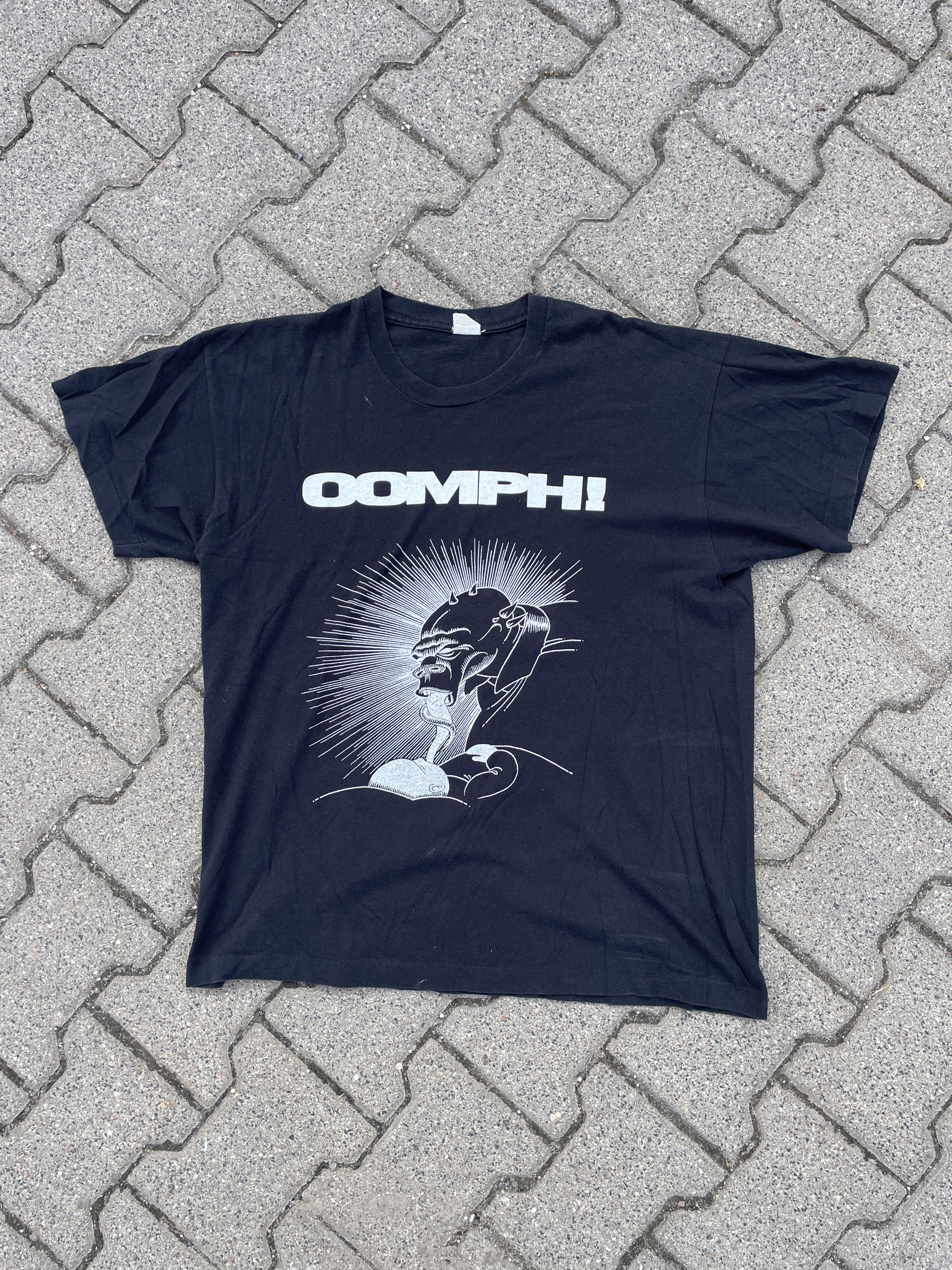 Band Tees VINTAGE 80S SCREEN STARS OOMPH! SOUL THIEF SINGLE STITCH TEE Size US XL / EU 56 / 4 - 1 Thumbnail