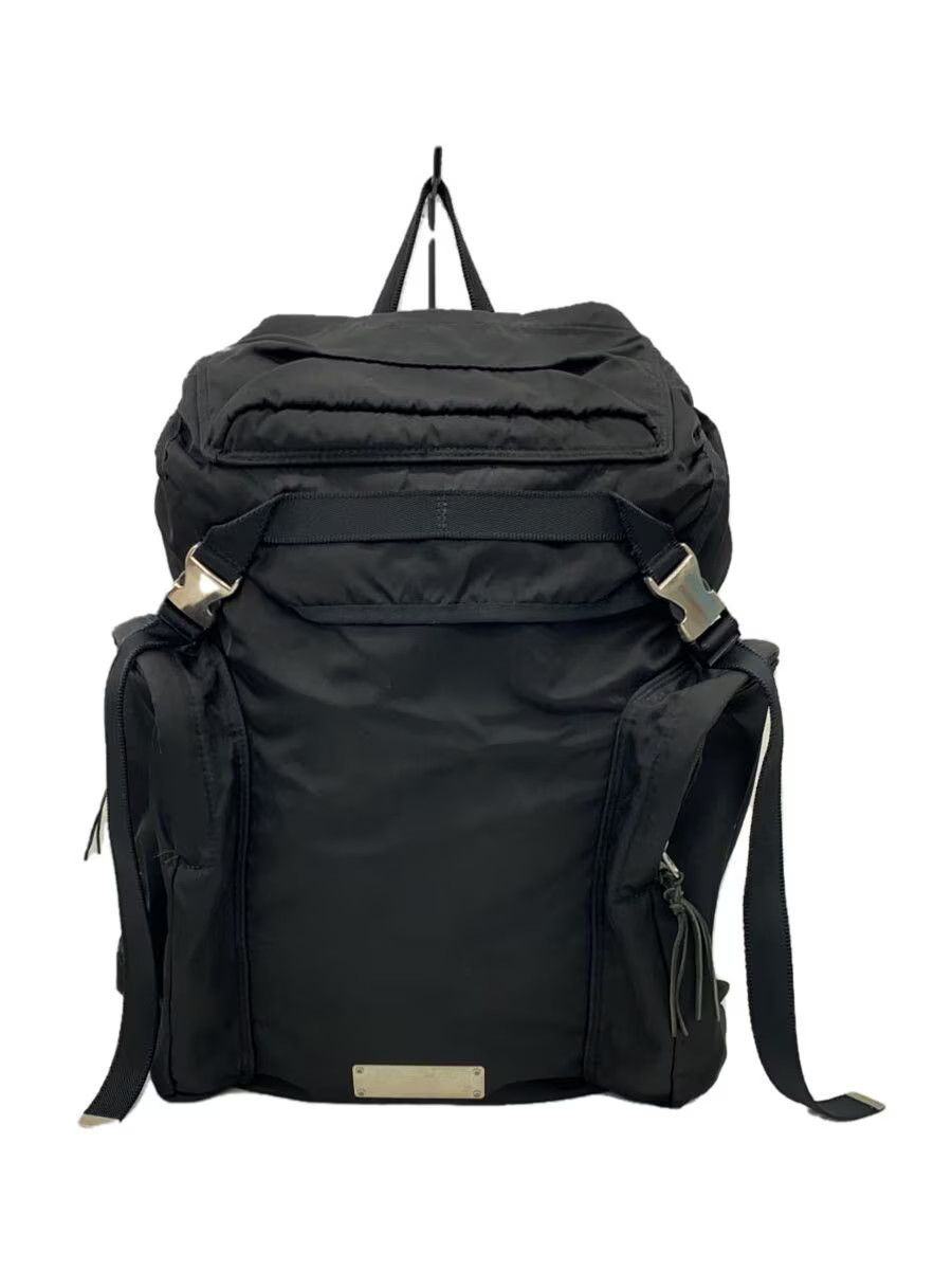 Pre-owned Undercover Nylon Utility Backpack In Black