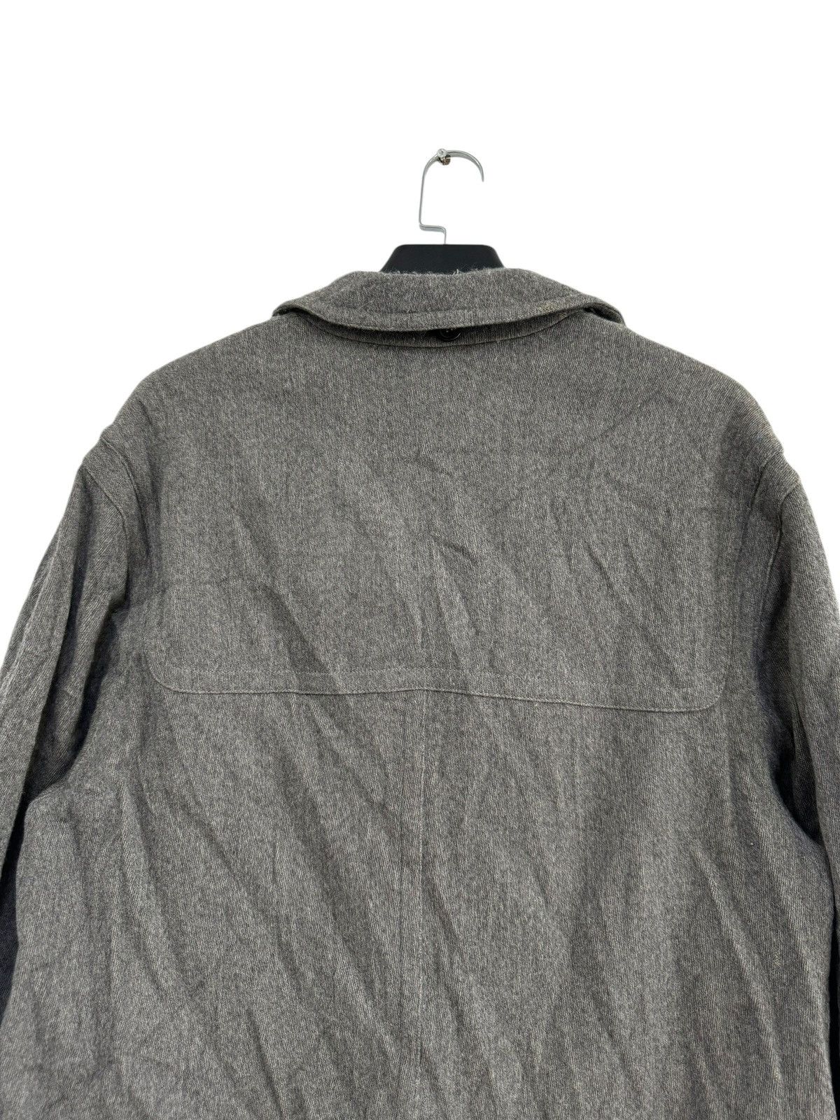 Celine × Designer × Vintage CELINE PARIS WOOL LONG JACKET ZIPPER UP Size US L / EU 52-54 / 3 - 8 Thumbnail