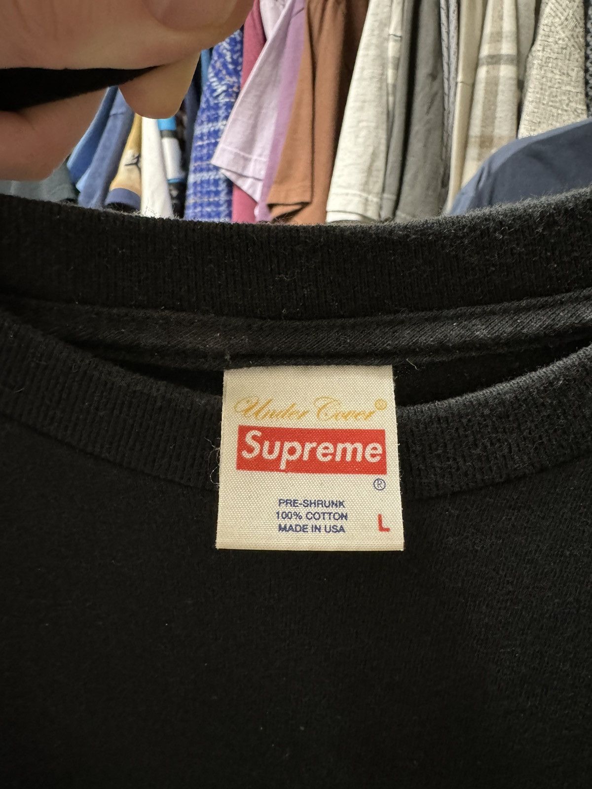 Supreme Supreme x Undercover Anarchy Tee Size US L / EU 52-54 / 3 - 4 Thumbnail