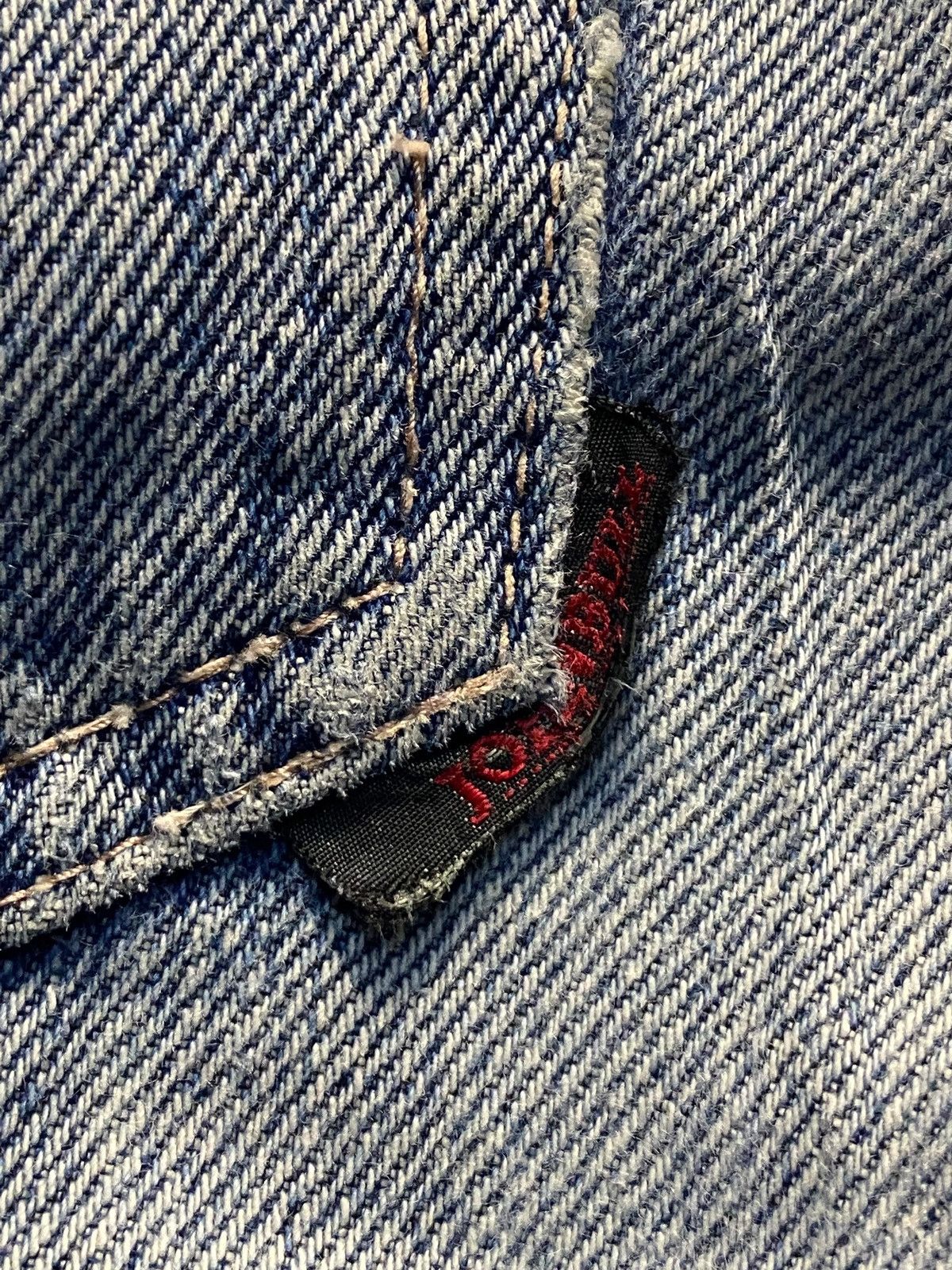 Johnbull Johnbull Kojima Japan Reconstructed Denim Selvedge Jeans Size US 32 / EU 48 - 15 Thumbnail