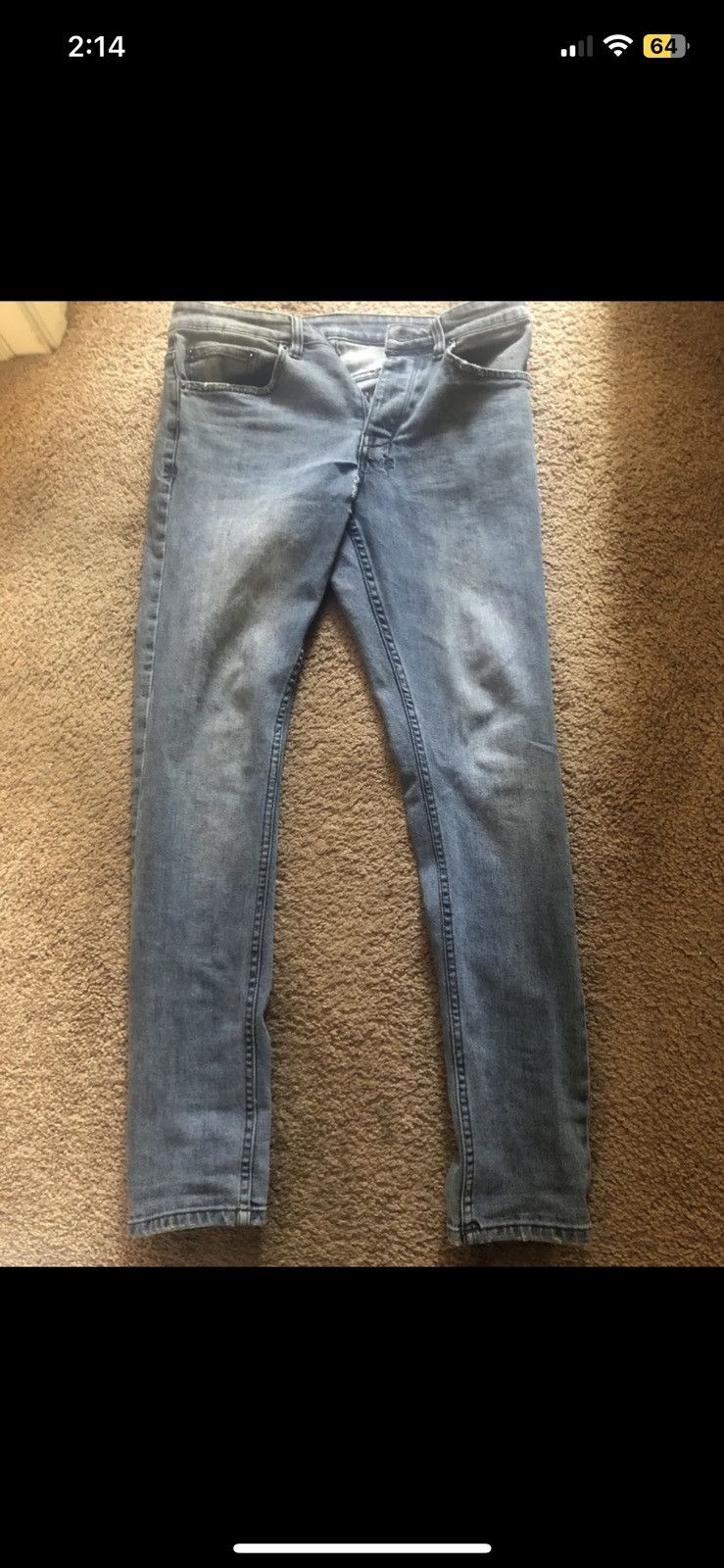 Image of Ksubi Chitch Backwards Blues Size 31, Men's