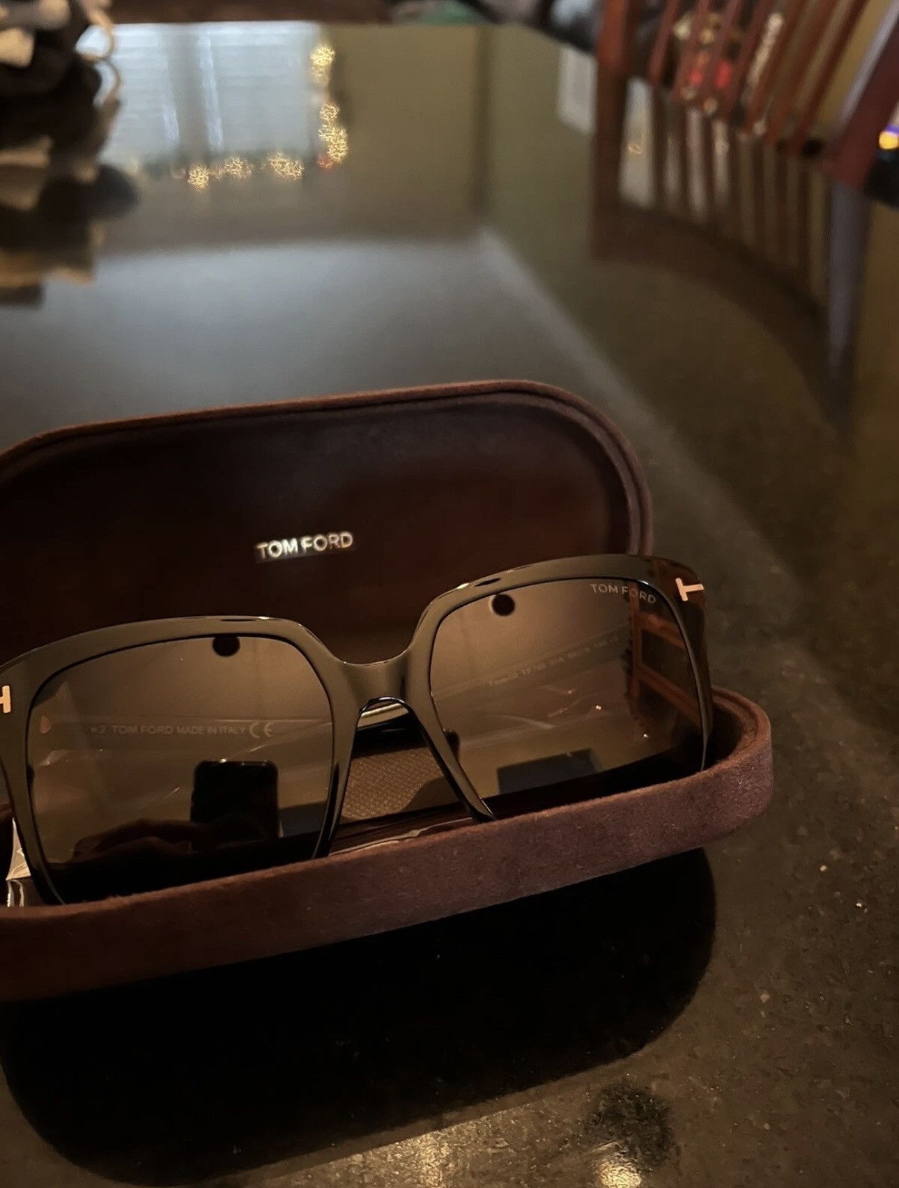 Tom Ford Tom Ford ‘Faye’ Sunglasses Size ONE SIZE - 11 Thumbnail