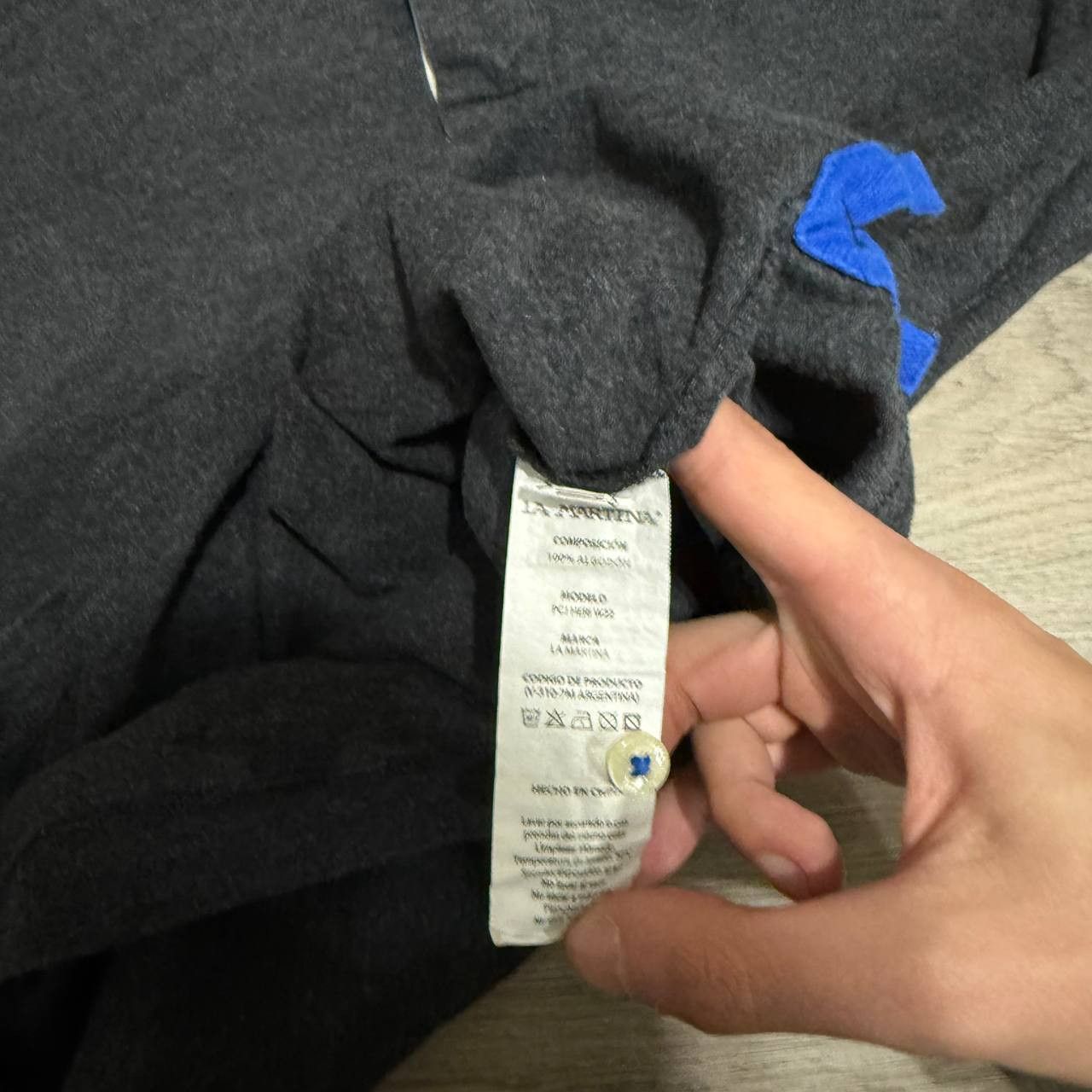 La Martina la martina polo mens large Gray Size US L / EU 52-54 / 3 - 8 Thumbnail