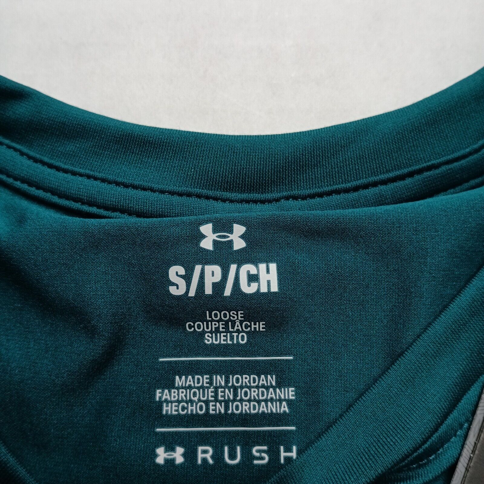 Under Armour Under Armour RUSH Vanish Energy Men's S Green L/S T-shirt Size US S / EU 44-46 / 1 - 4 Thumbnail