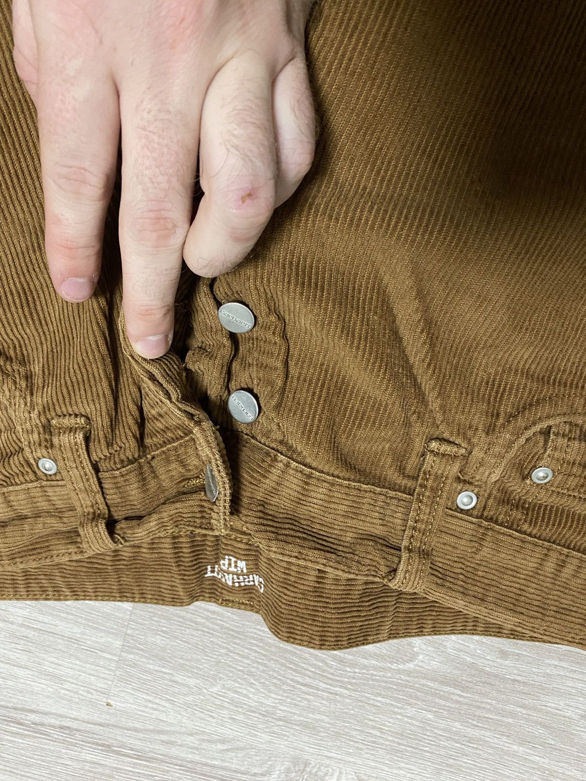 Carhartt Vintage Carhartt WIP Klondaike pants Velvet Corduroy 33x 34 Size US 34 / EU 50 - 5 Thumbnail