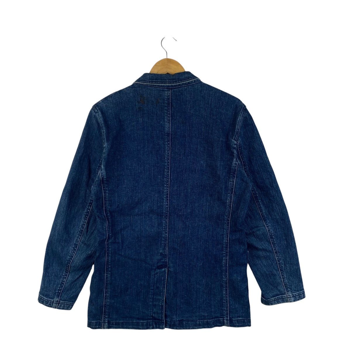 Japanese Brand Vintage JUN MEN Japanese Brand Denim Jeans Coat Jacket Size US M / EU 48-50 / 2 - 3 Thumbnail