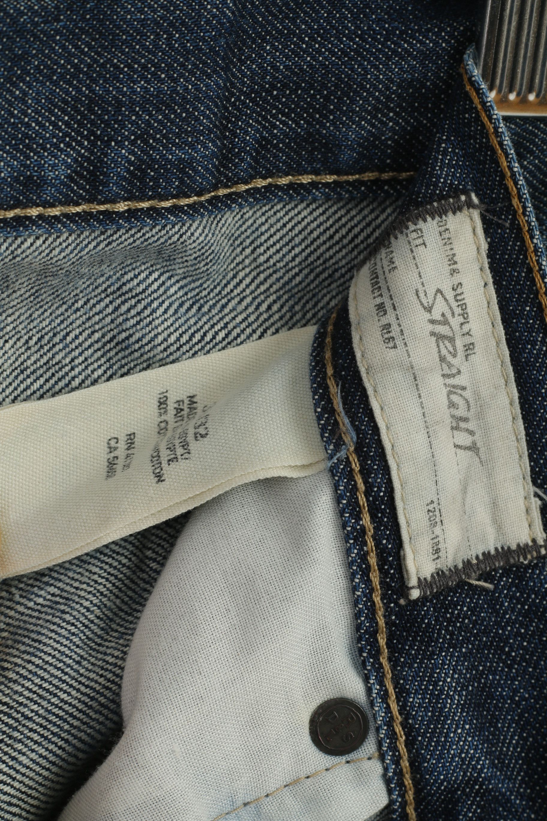 Denim & Supply Ralph Lauren Denim & Supply Ralph Lauren Men 31 Trousers Navy 9647 Size US 31 - 4 Thumbnail