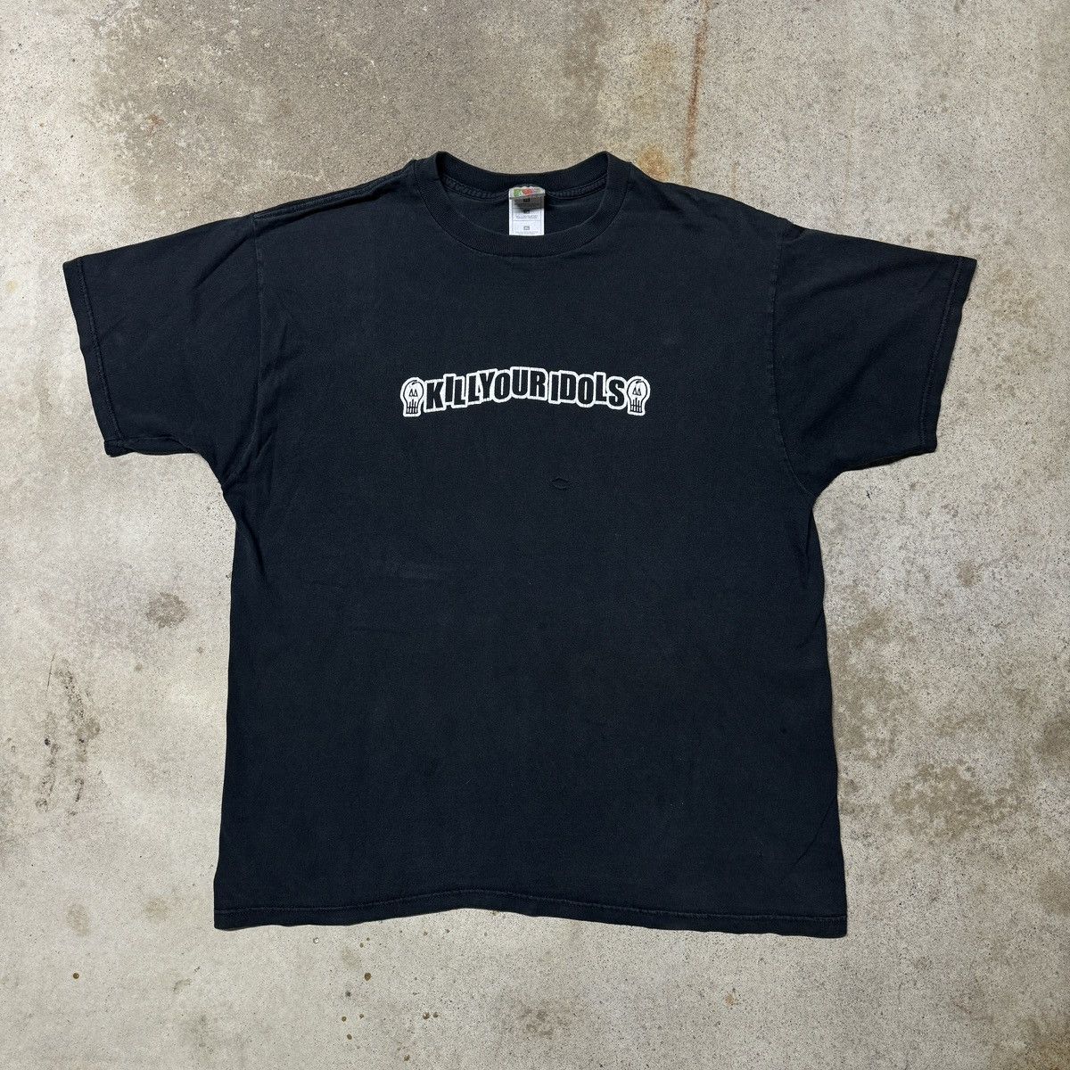 image of Band Tees x Vintage 2000 Kill Your Idols Can’T Take My Pride Europe Tee in Black, Men's (Size XL)